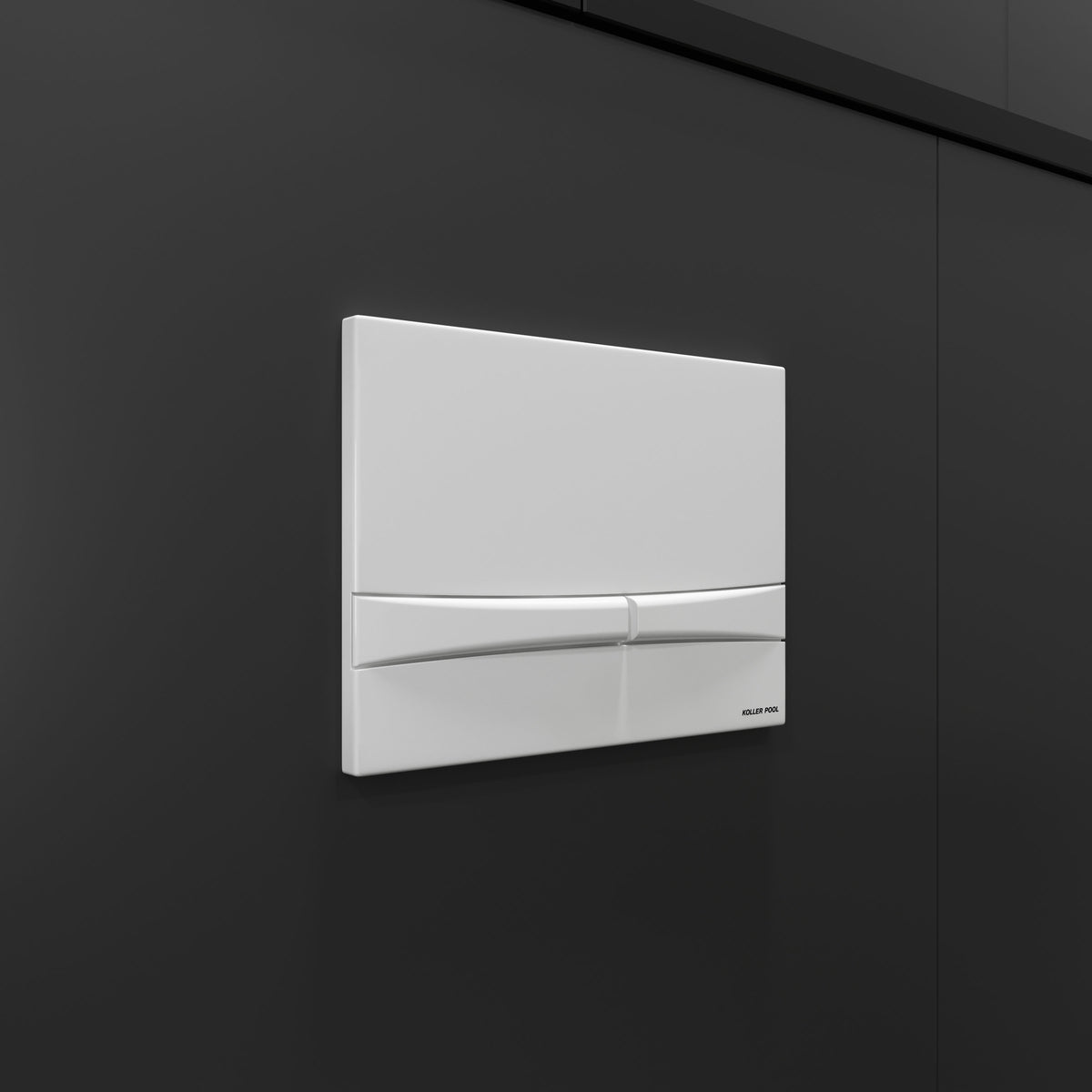 Integro Cosmo placa de accionamiento blanco