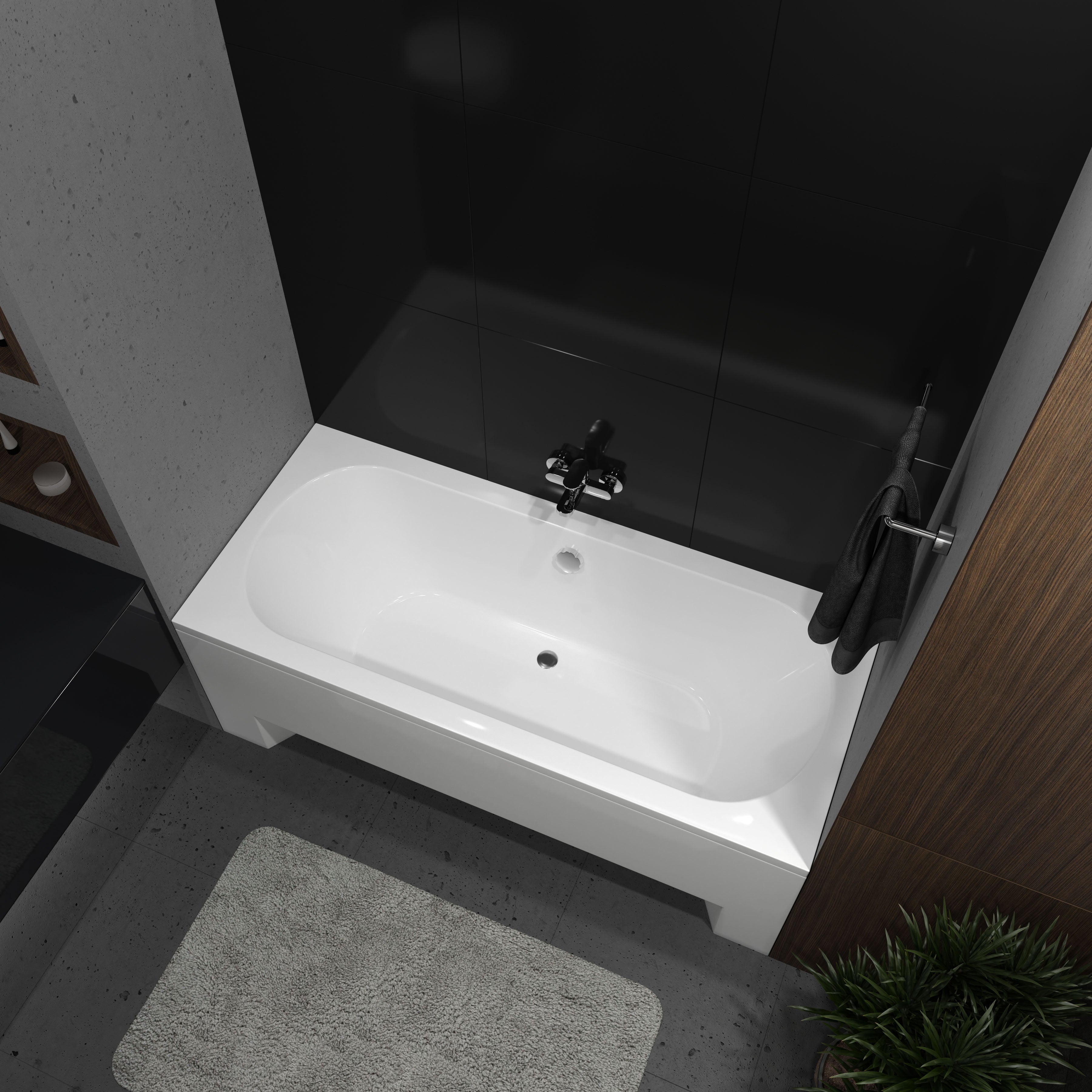 Bathtub Dakota Double 180x80