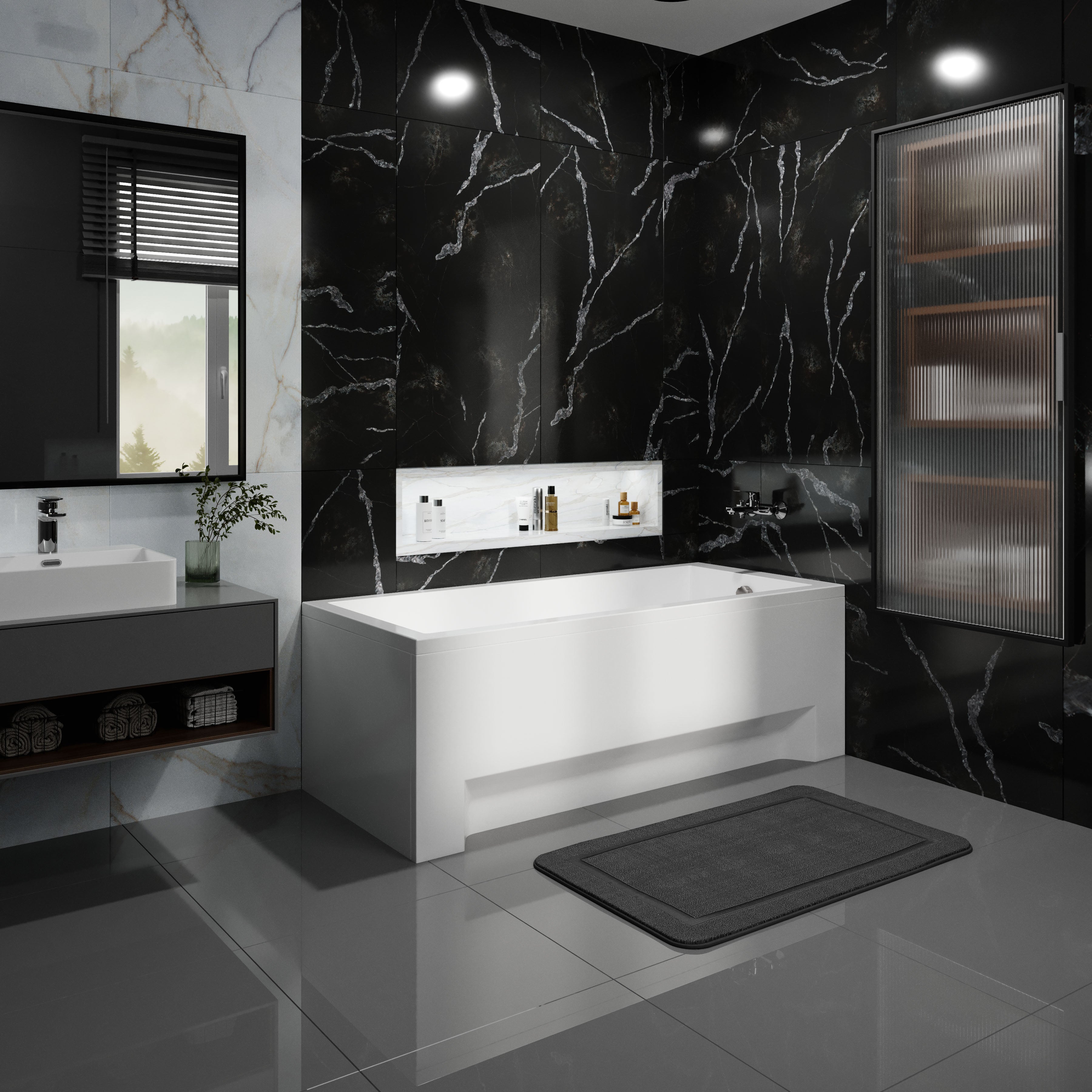 Badewanne Neon 170x75