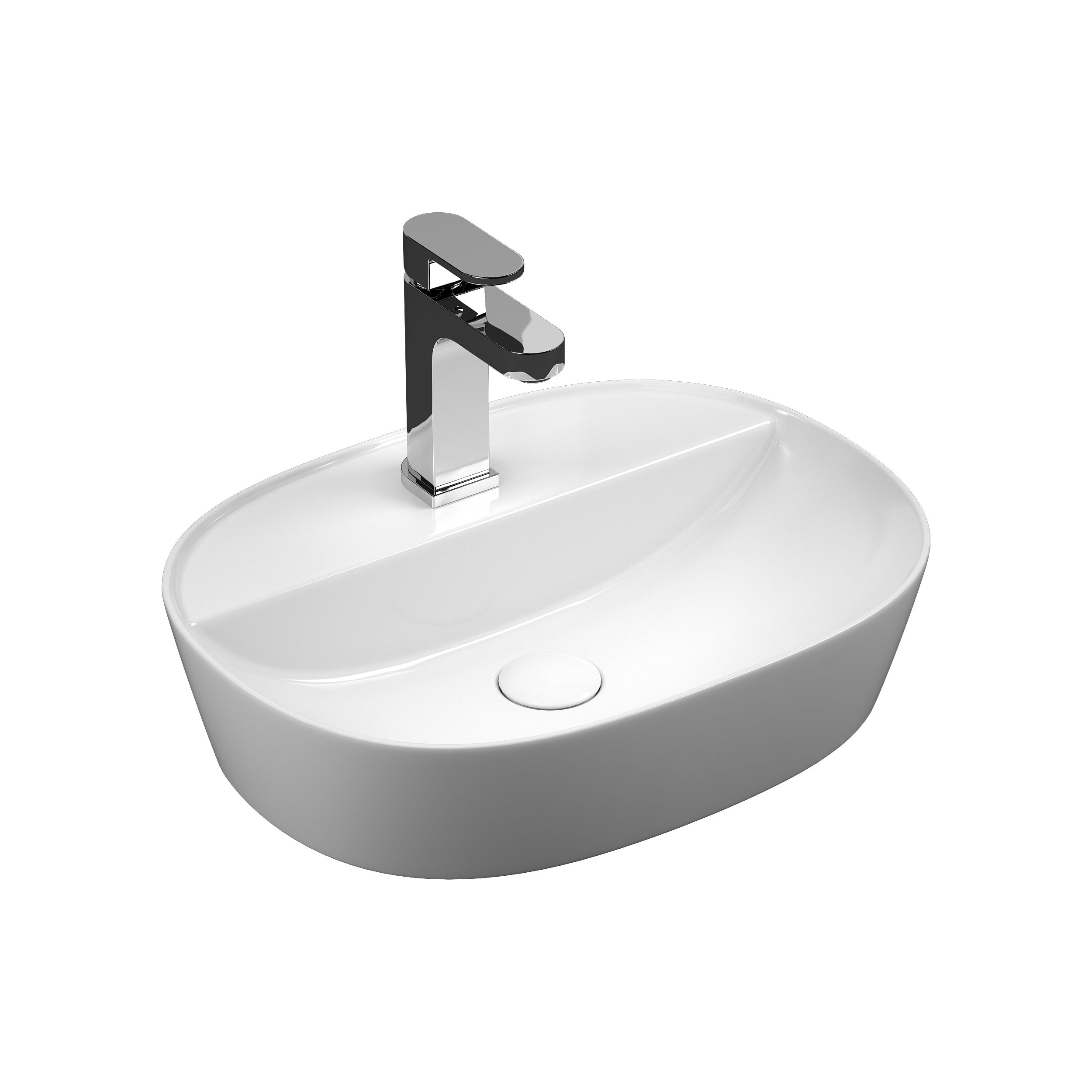 Trend umyvadlo na desku 505x385 mm