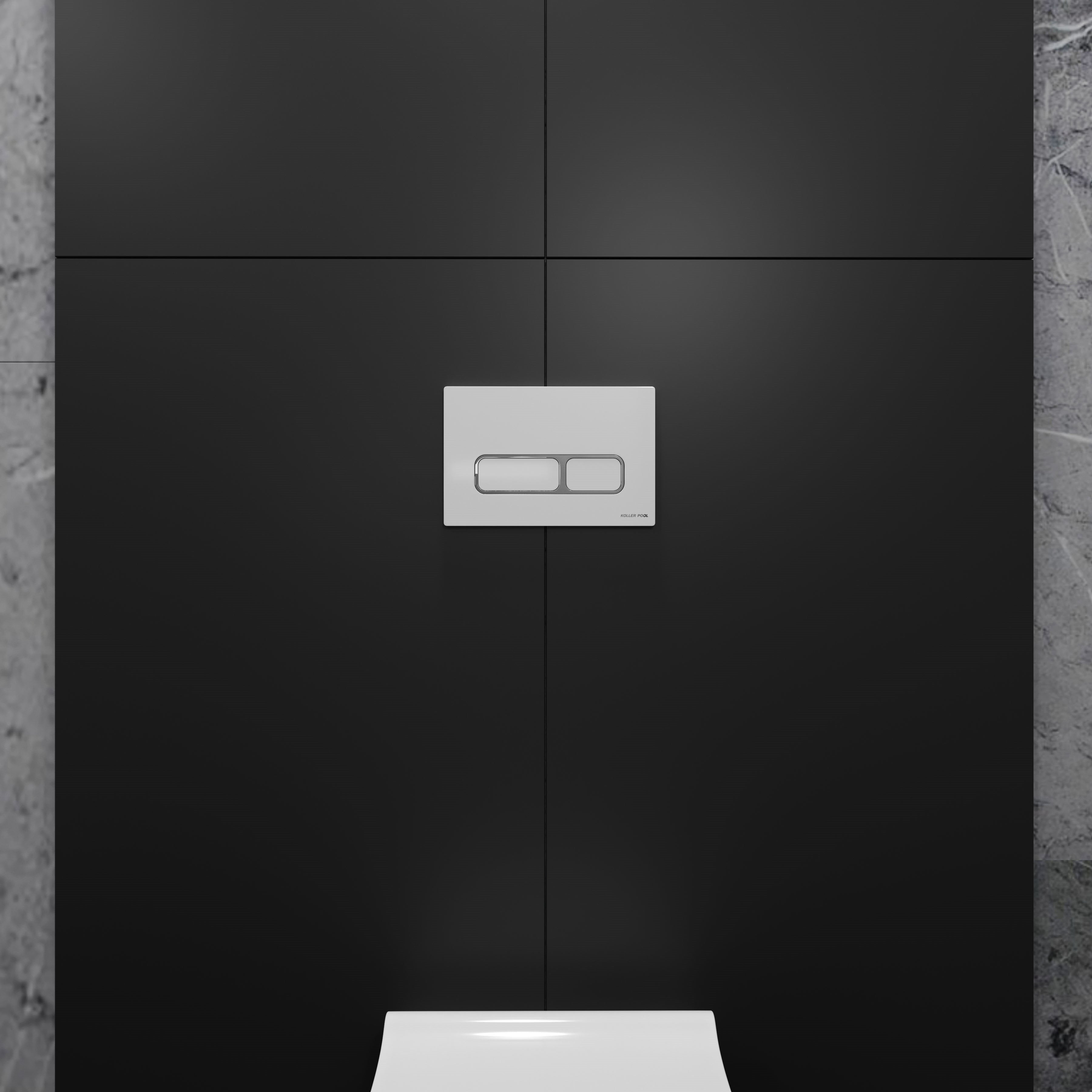 Edge placa de accionamiento blanca