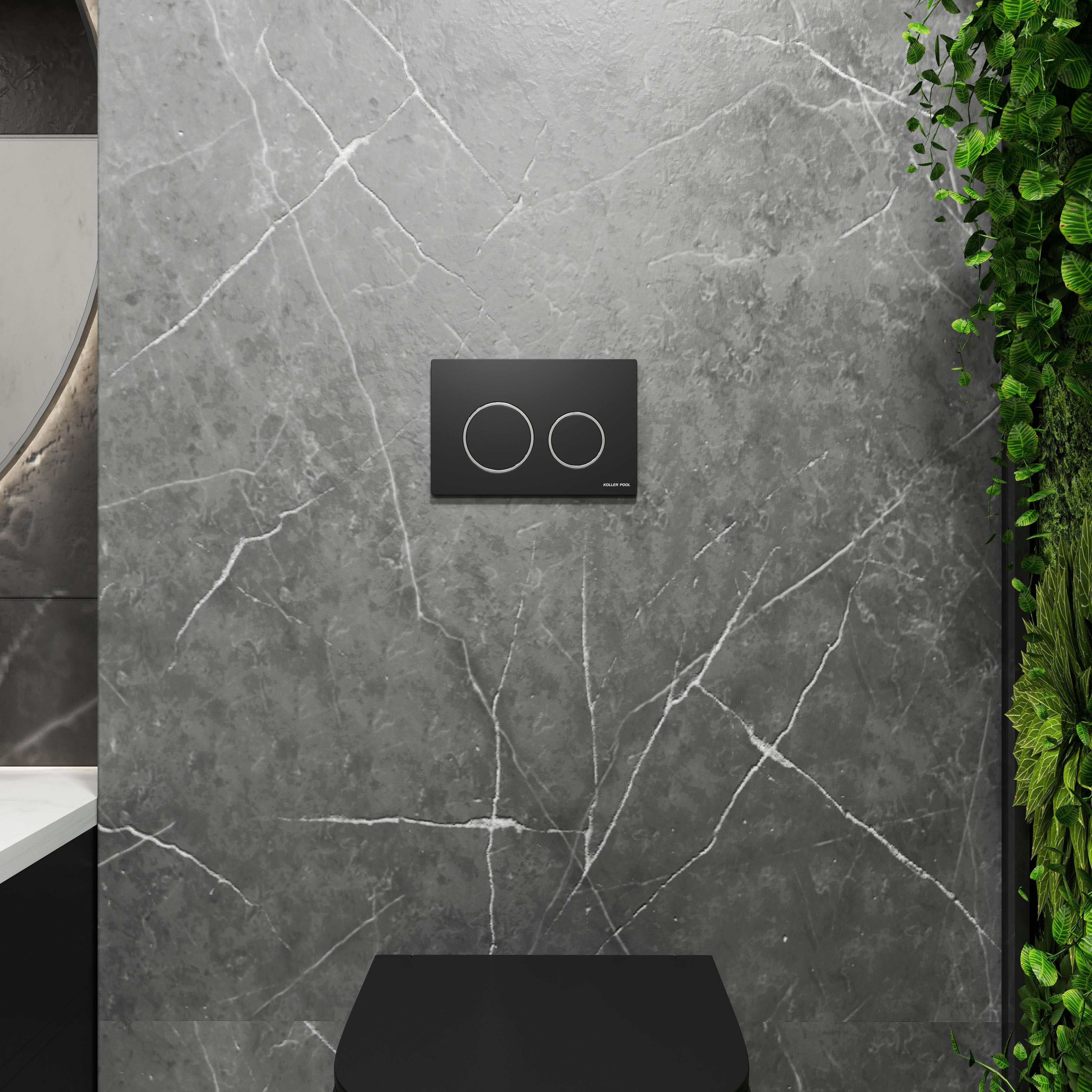 Twist placa de accionamiento negro