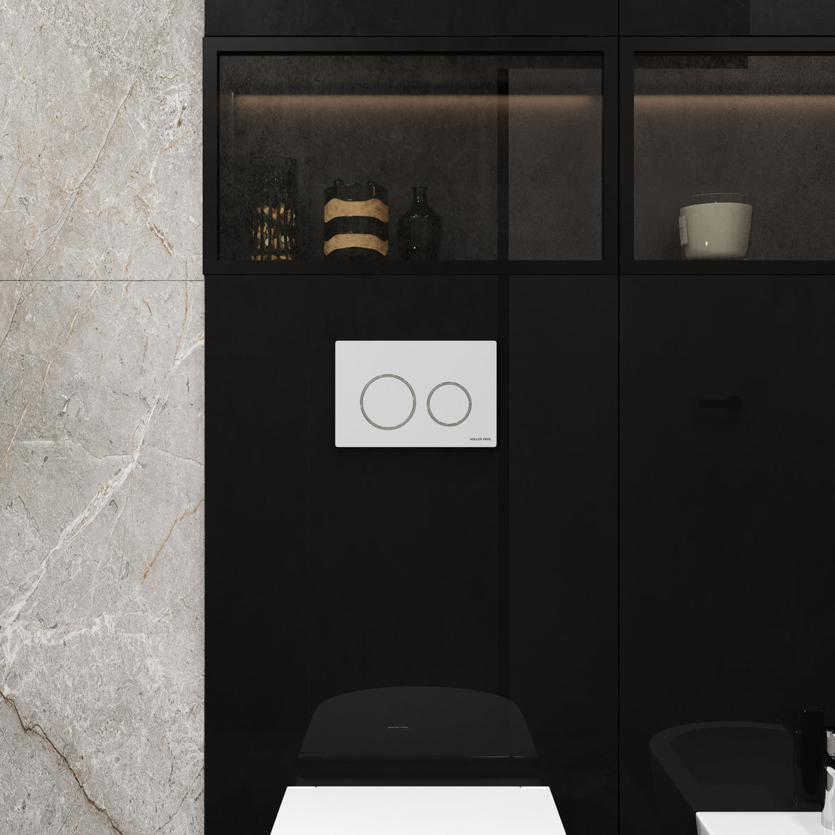 Twist Placa de accionamiento blanca