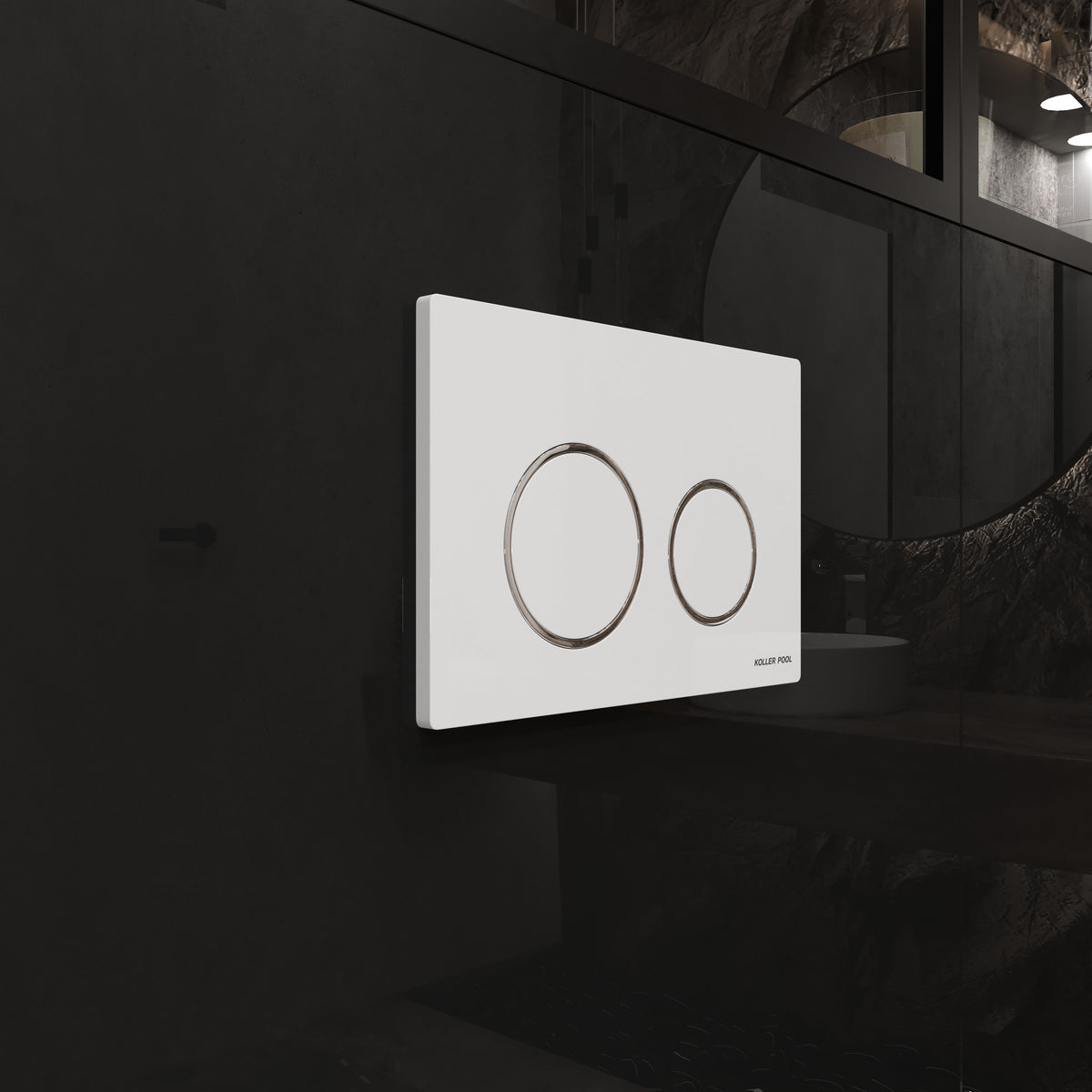 Twist Placa de accionamiento blanca