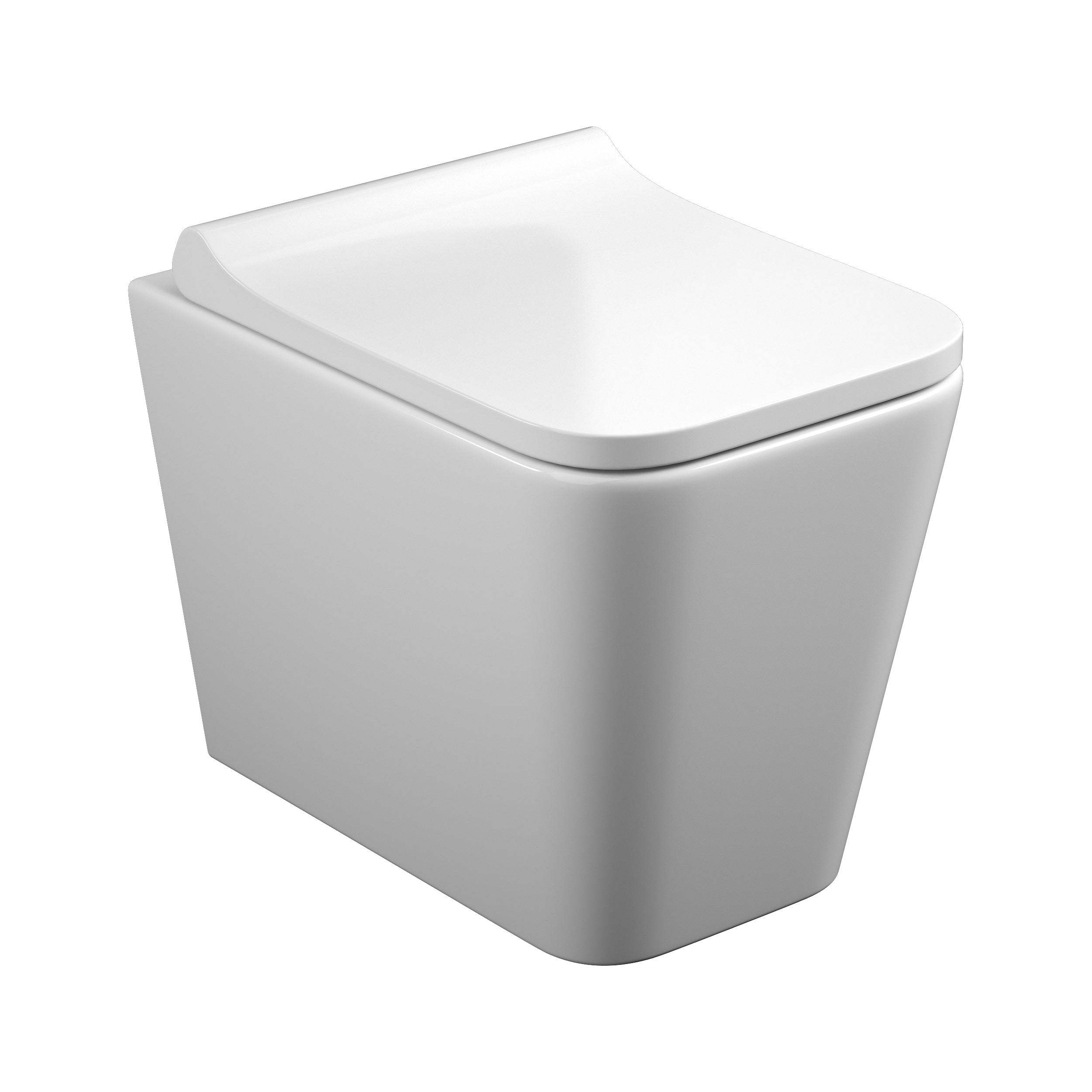 Trend inodoro suspendido con asiento Soft-close, descarga Tornado