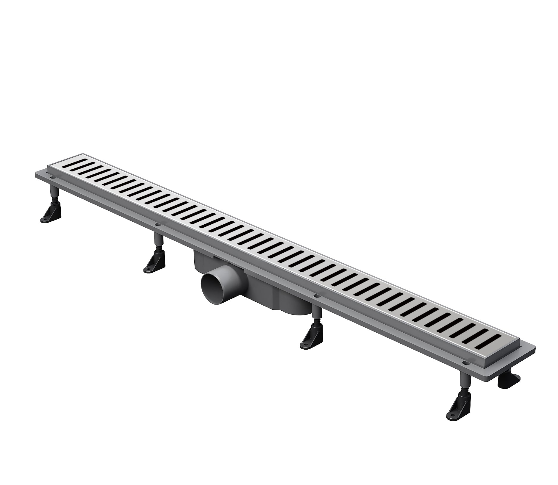 Aqua odtokový žlab 70 cm s mřížkou Line
