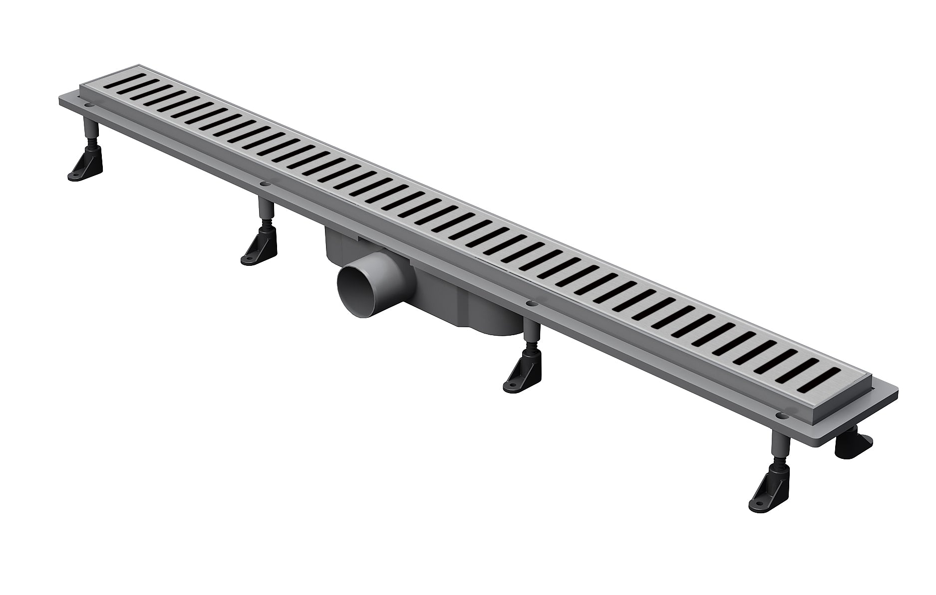 Aqua odtokový žlab 80 cm s mřížkou Line