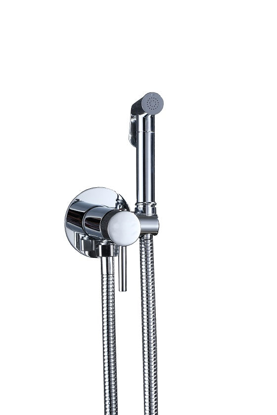 Orion Set de ducha higiénica con grifo, cromo