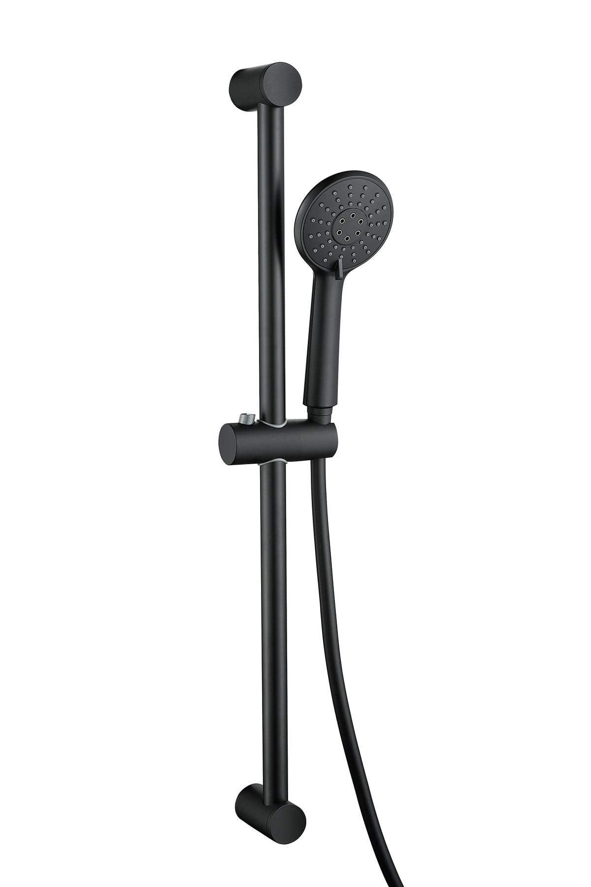 Kvadro Start, set de ducha con 3 funciones, manguera de 1500 mm, acabado negro mate