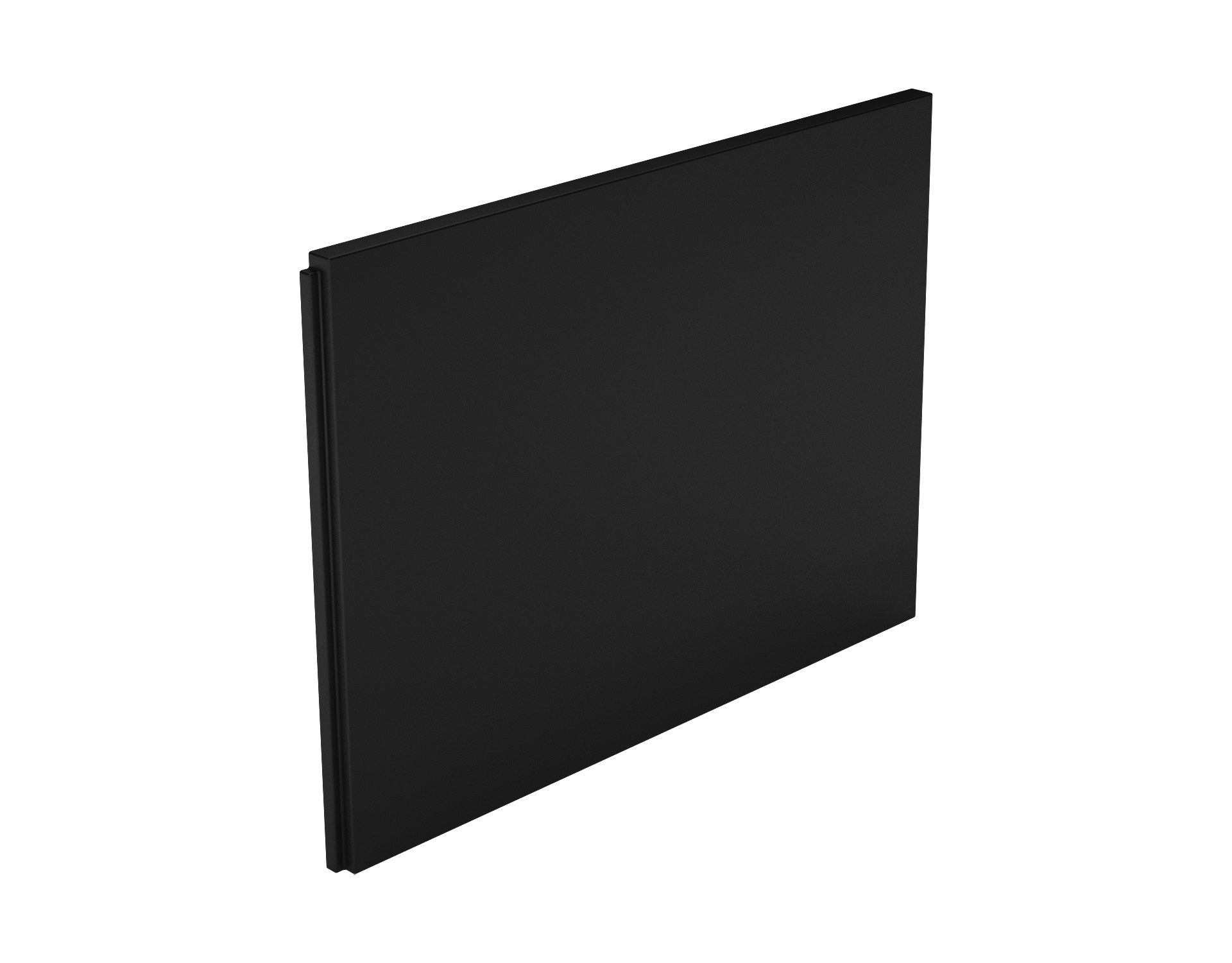 Boční panel 75 černý matný