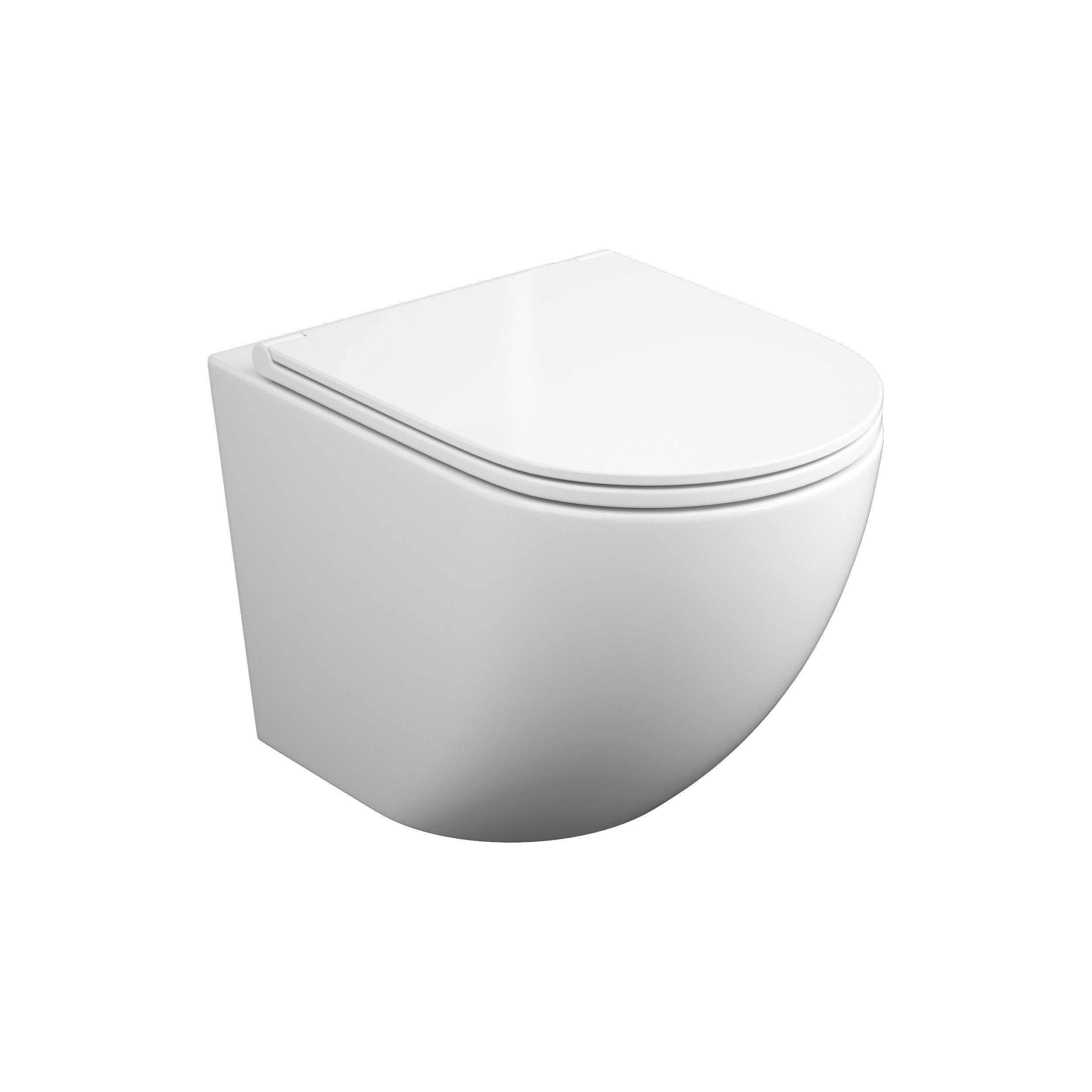 Round Smart wall-hung toilet with Soft-close seat (Tornado 3.0)