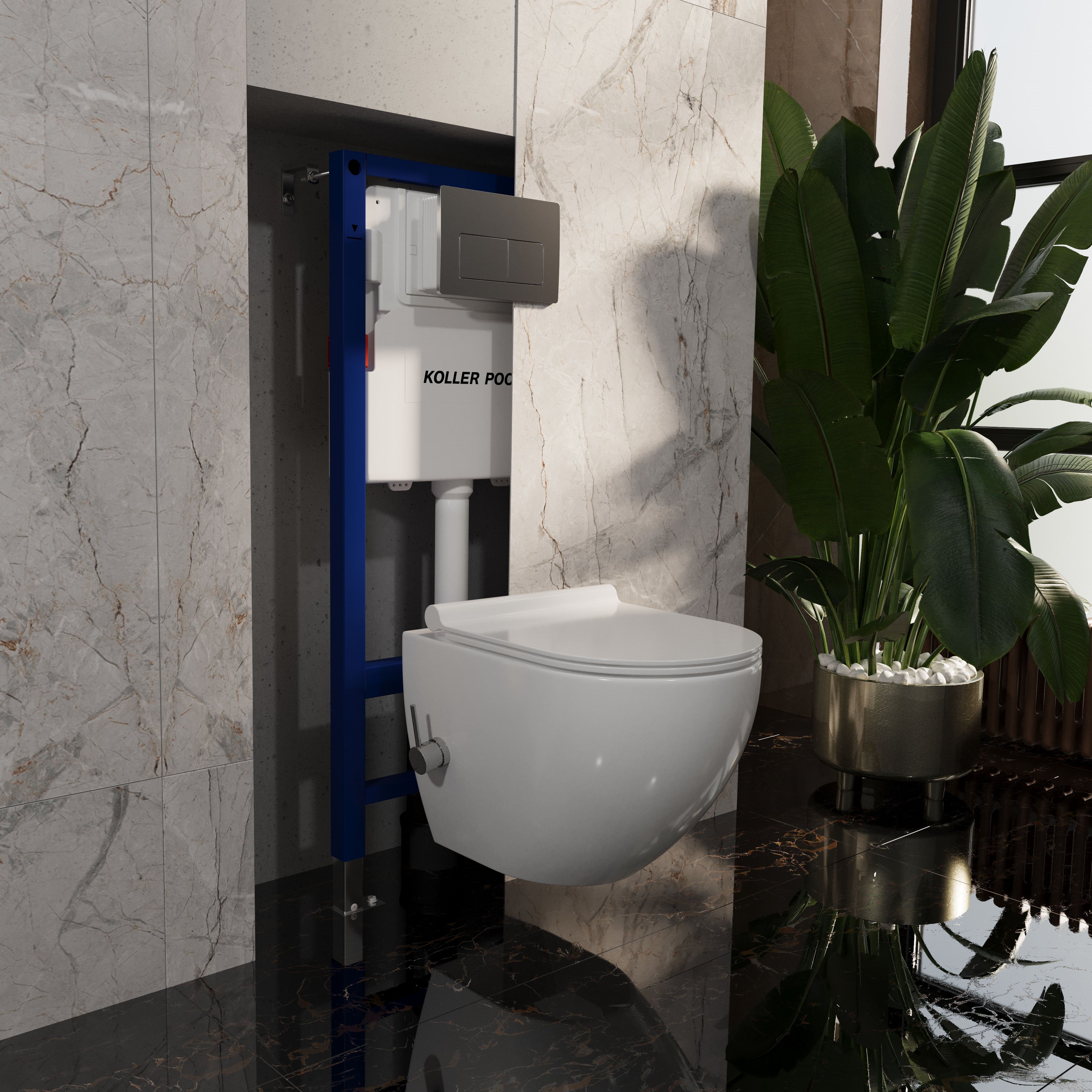 Aqua Pro Vorwandinstallationssystem für Wand-WC