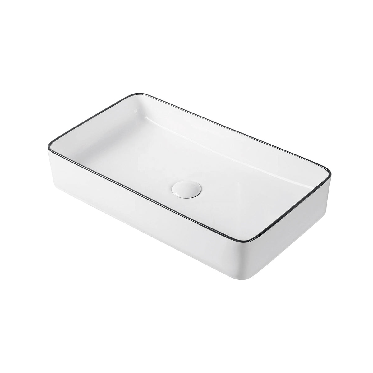 Neon Black Line Lavabo 610×345×110 mm