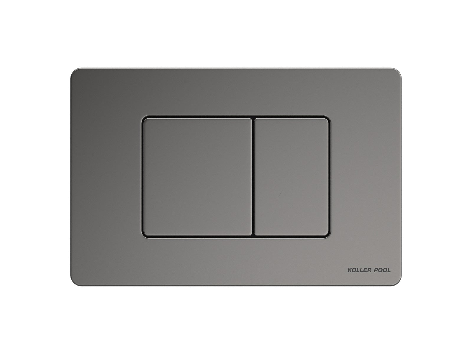 Cube M Placa de accionamiento aluminio pulido