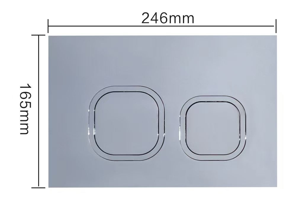 Neo przycisk spłukujący chrom połysk