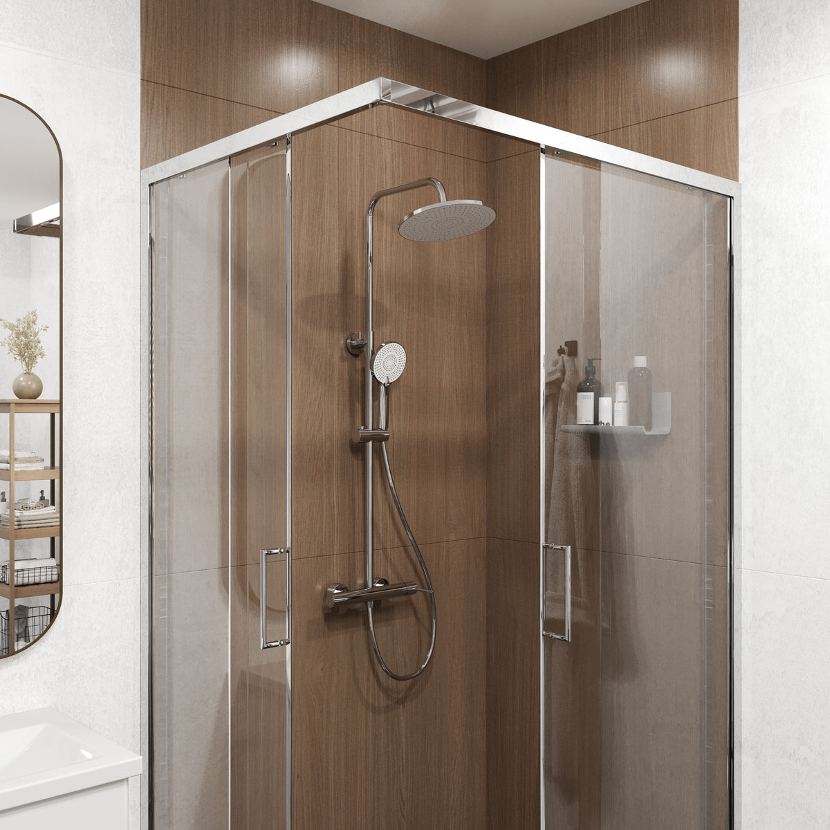 Dakota shower system for bath/shower