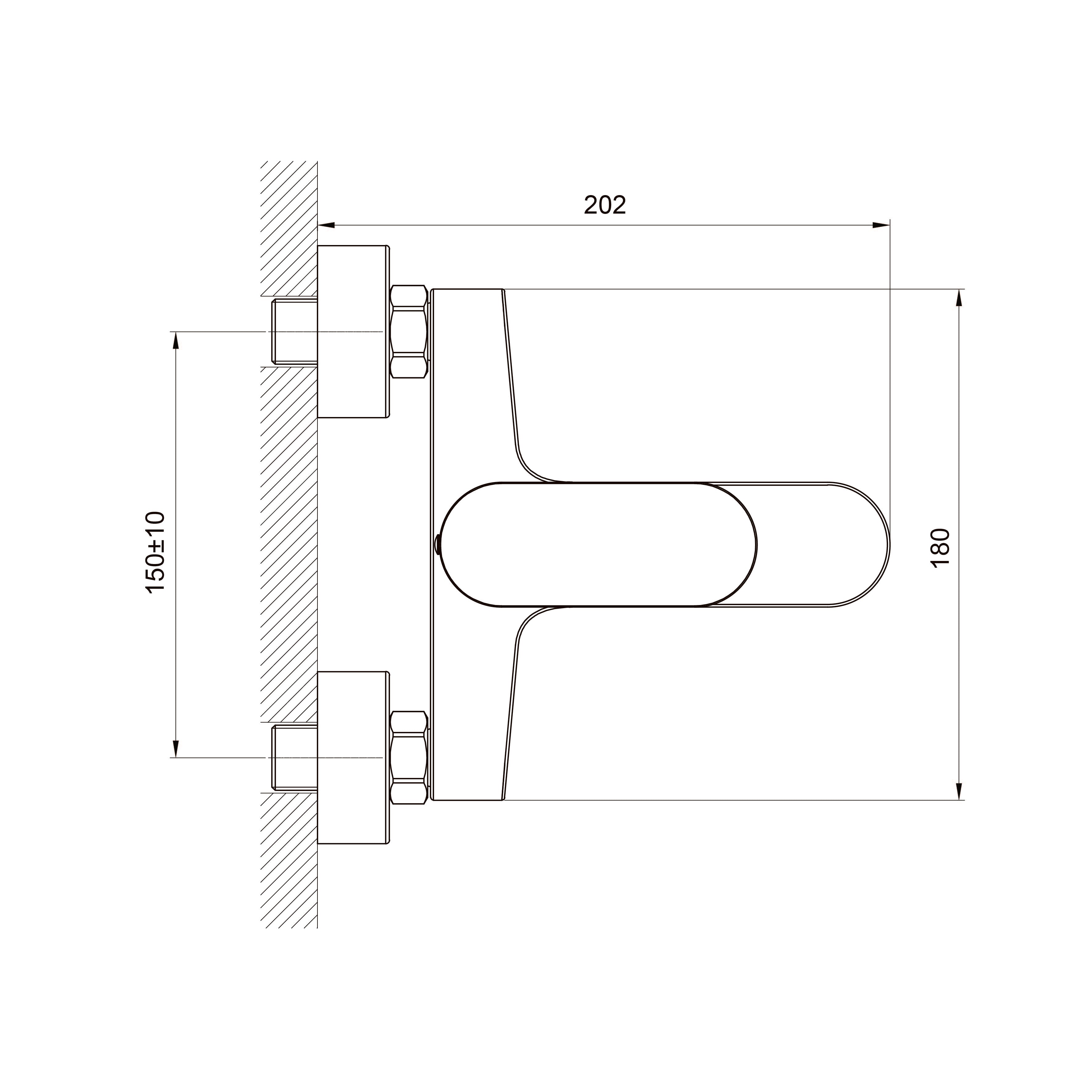 Line Pro Grifo para bañera