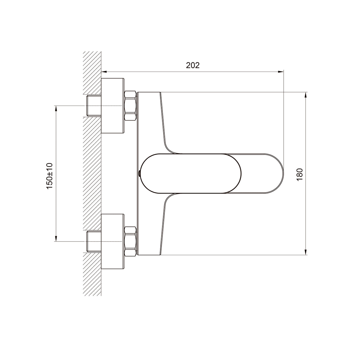 Line Pro Grifo para bañera