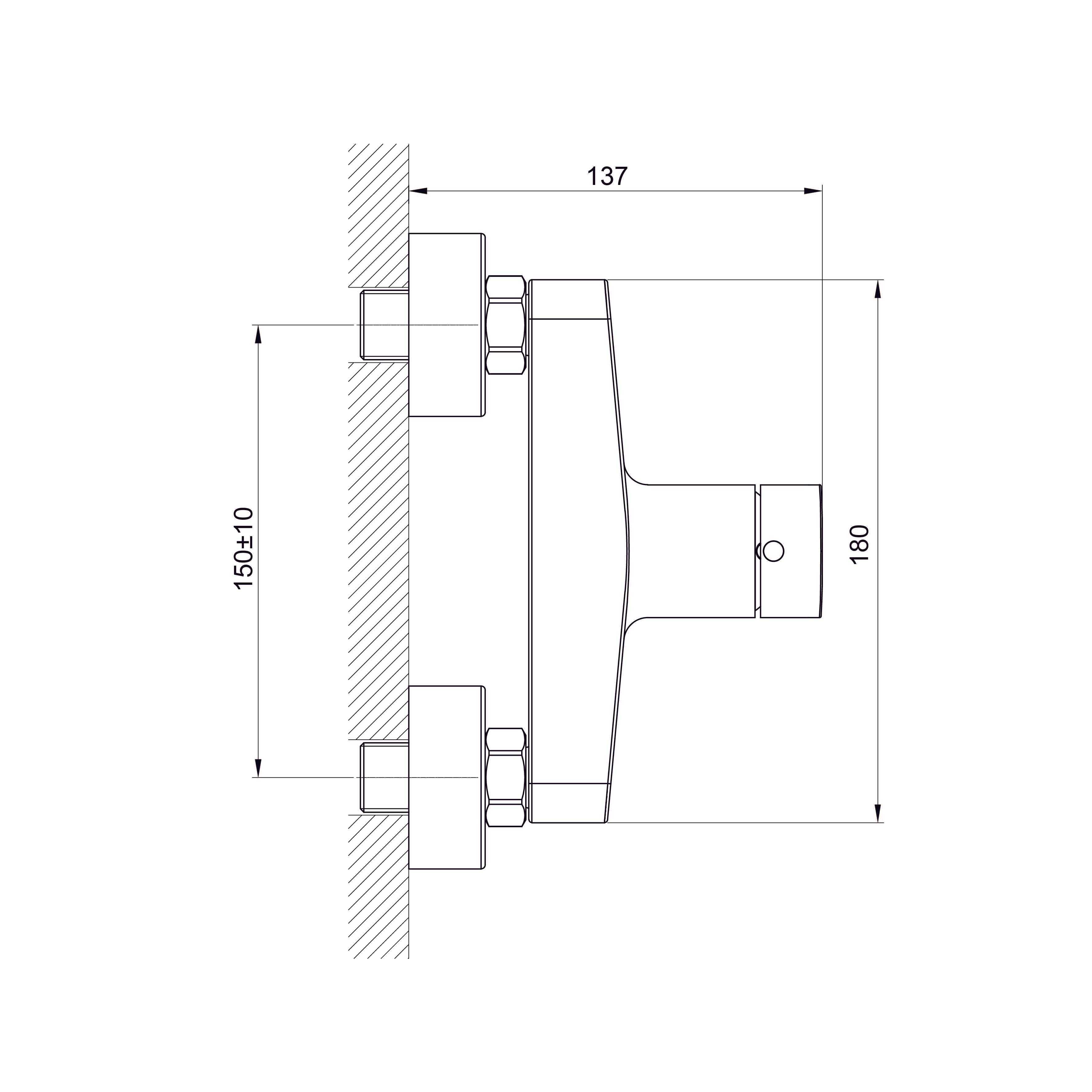Line Pro Duscharmatur