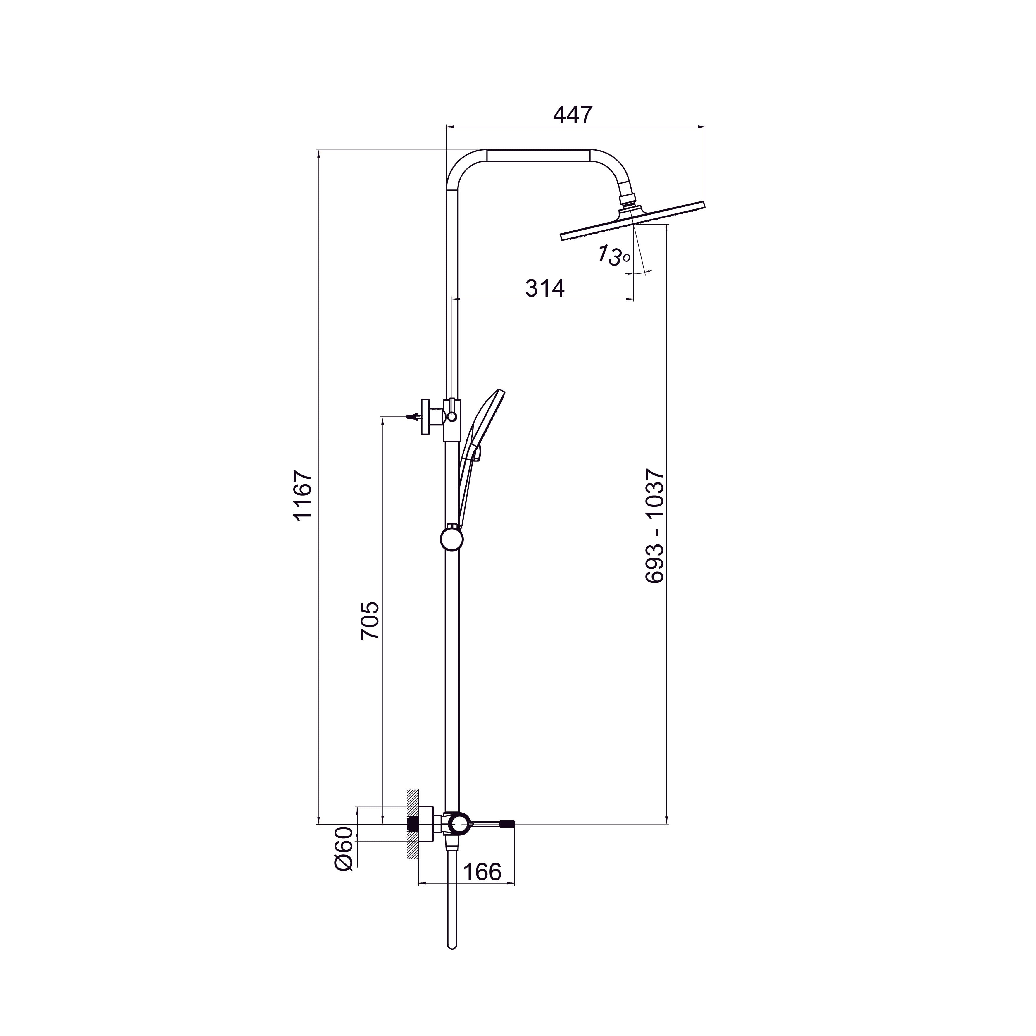 Line Pro душова система