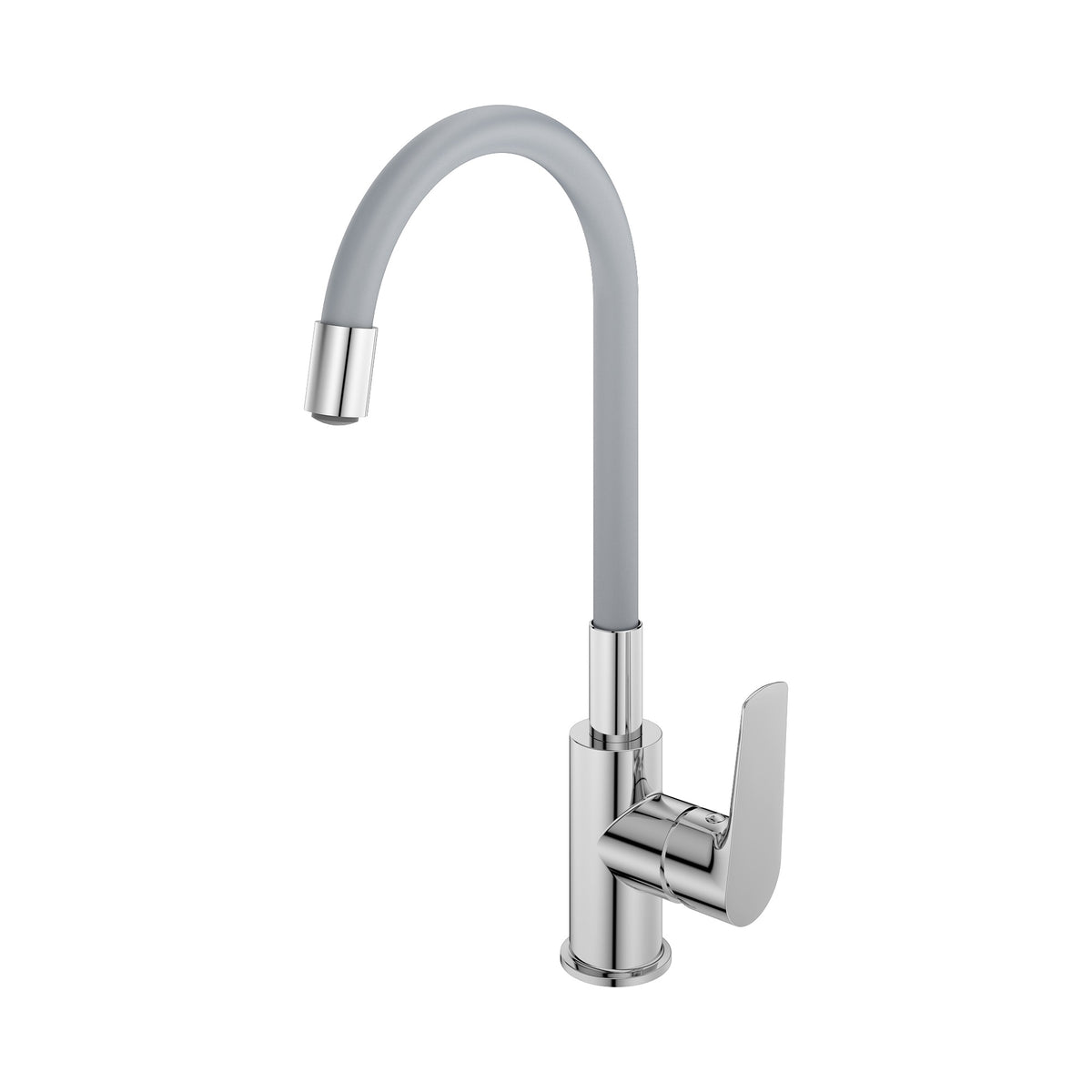 Kitchen Light Grifo para cocina, cromo-gris