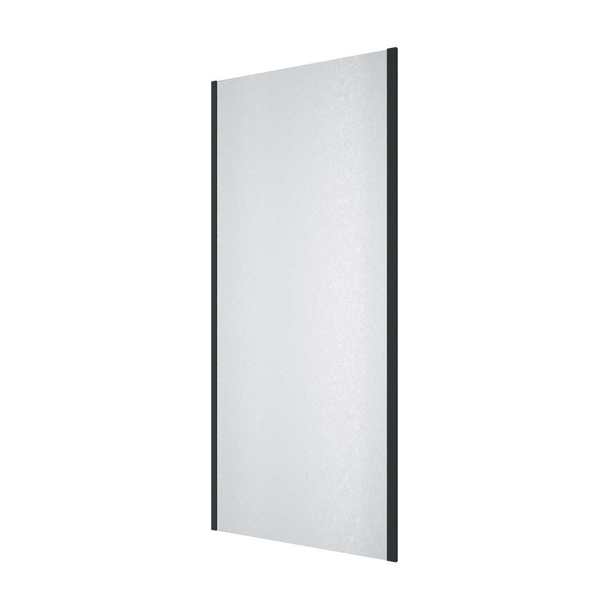Line Pro Panel fijo 900 mm, negro mate, cristal grape de 6 mm