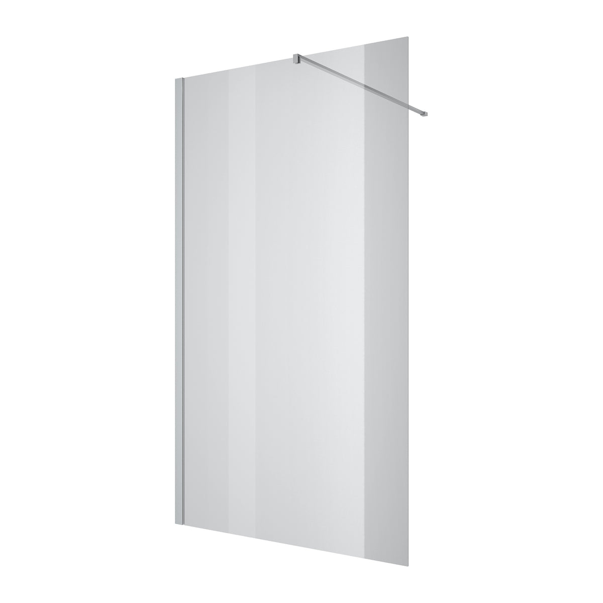 Panel fijo Walk-In 1200×2000 mm, cromo, cristal сlear de 8 mm