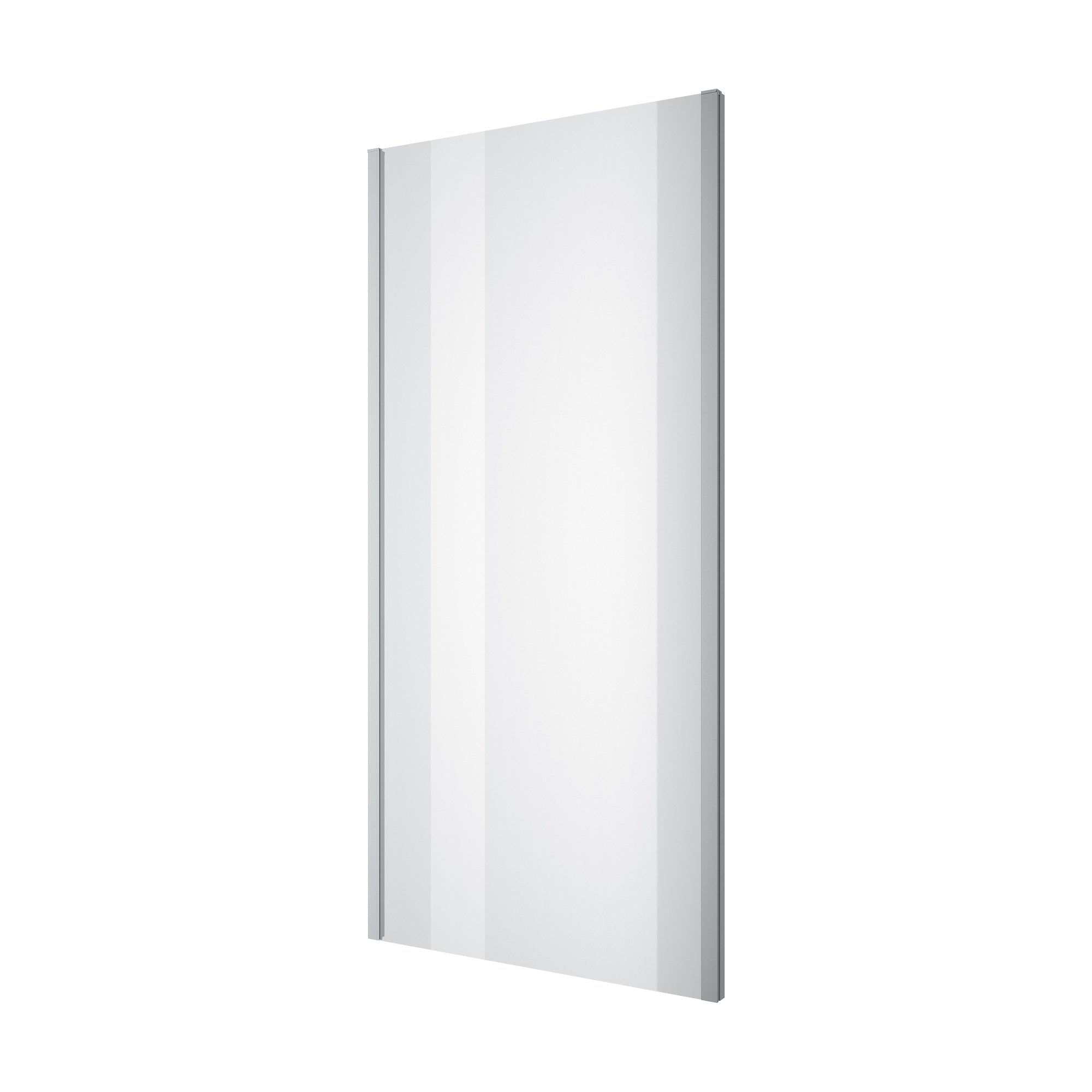 Dakota Panel fijo 900×1850 mm, cromo, cristal clear de 5 mm