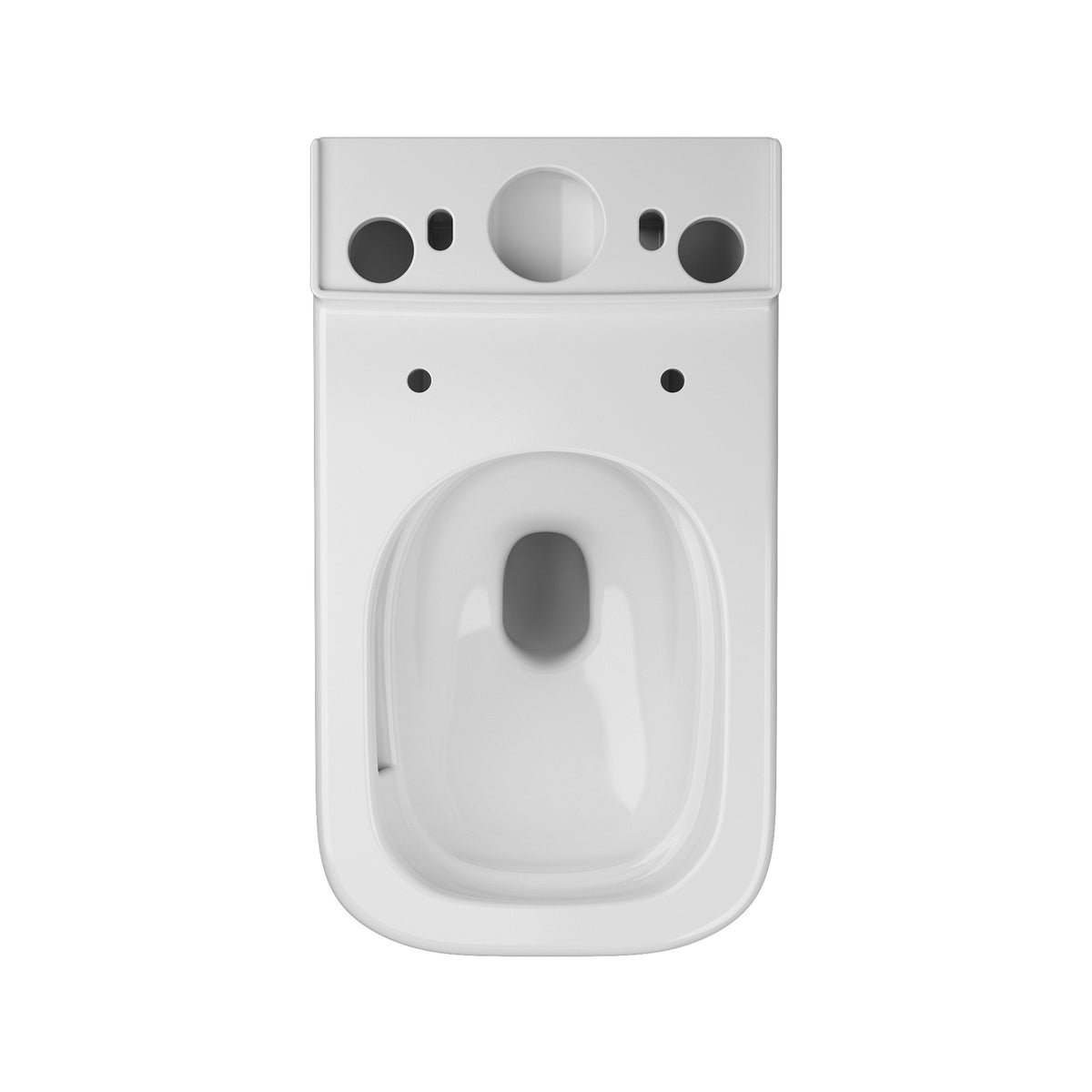TREND SMART WC-Kombination: Stand-WC mit Soft-Close-Sitz + Spülkasten (Tornado 3.0-Spülung)