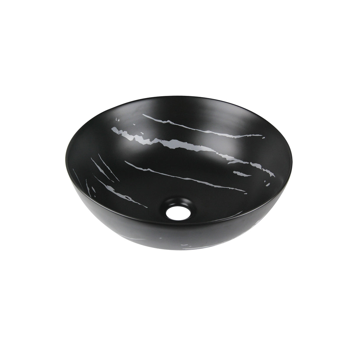 DAKOTA PRO lavabo de encimera 400×400×150 mm, negro mate