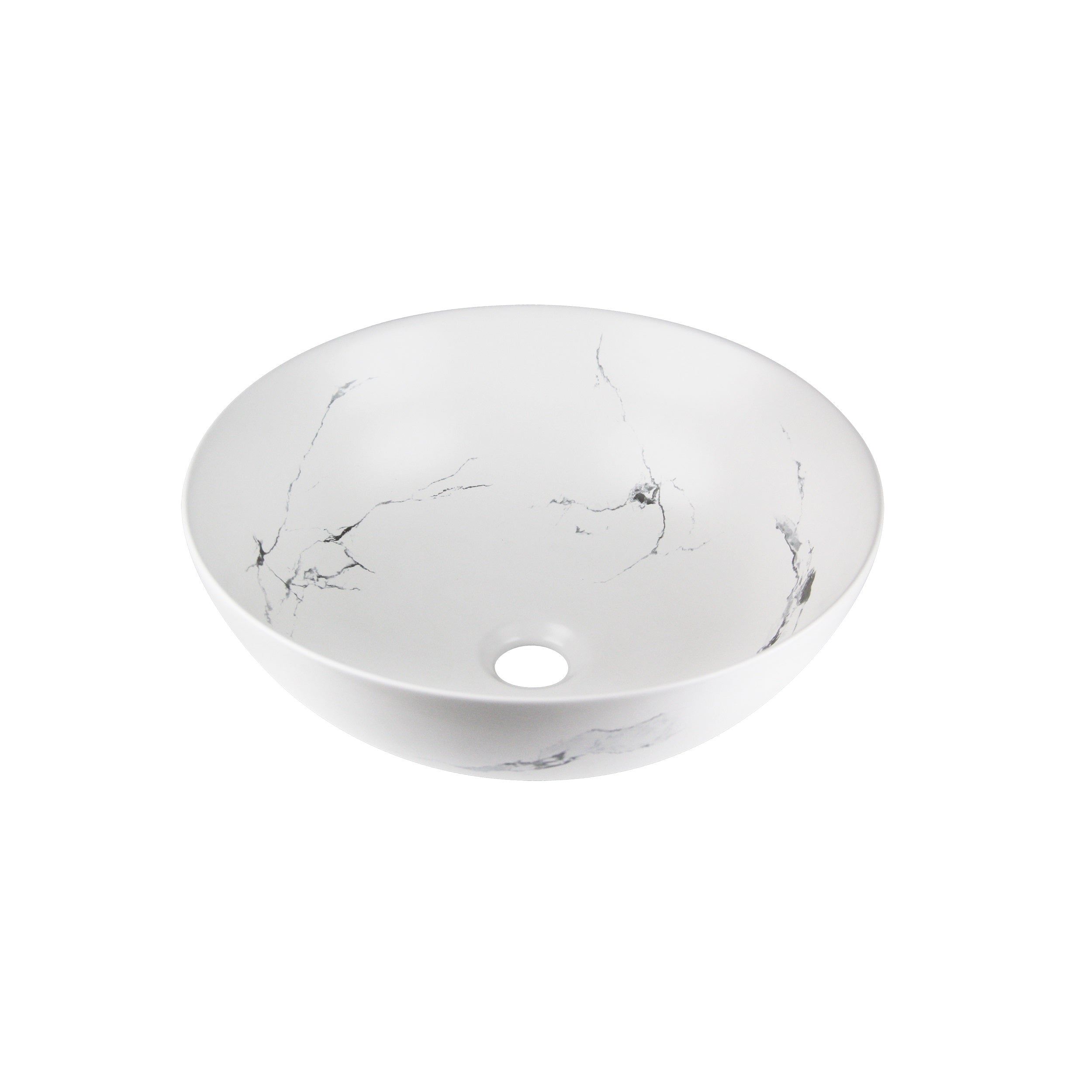 Dakota Pro umyvadlo na desku 400×400×150 mm světle matná bílá