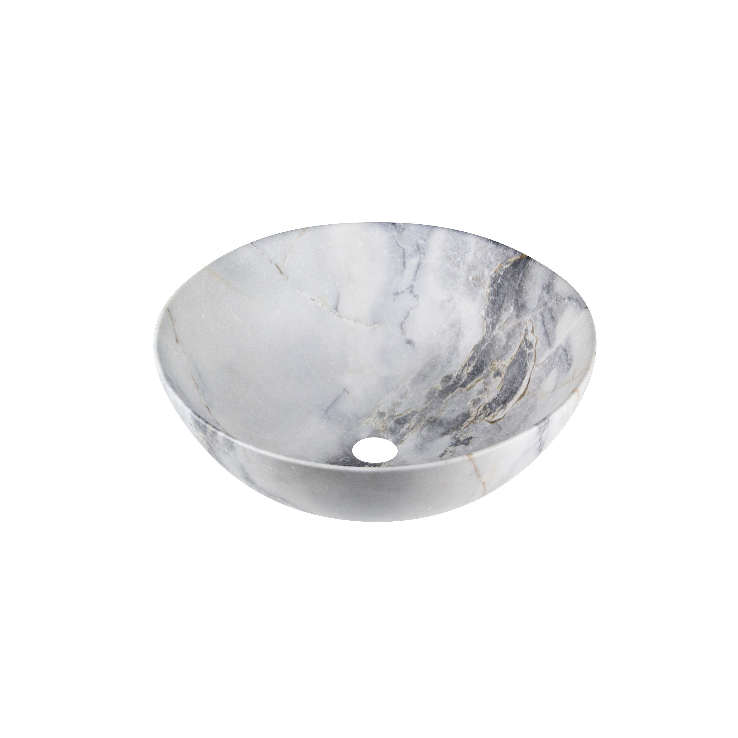 Dakota Pro umyvadlo na desku 400×400×150 mm světle matná černá