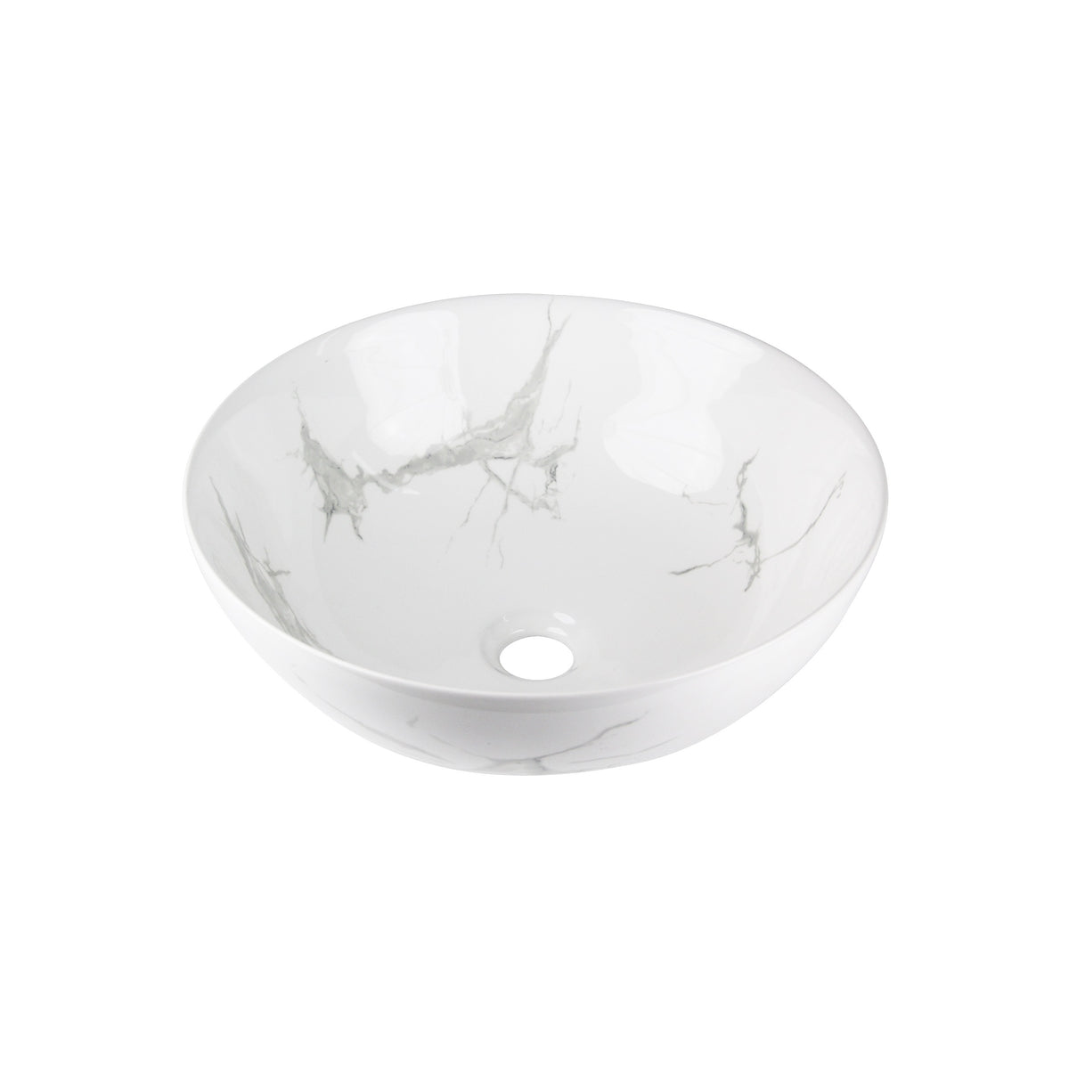 DAKOTA lavabo de encimera 400×400×150 mm, blanco