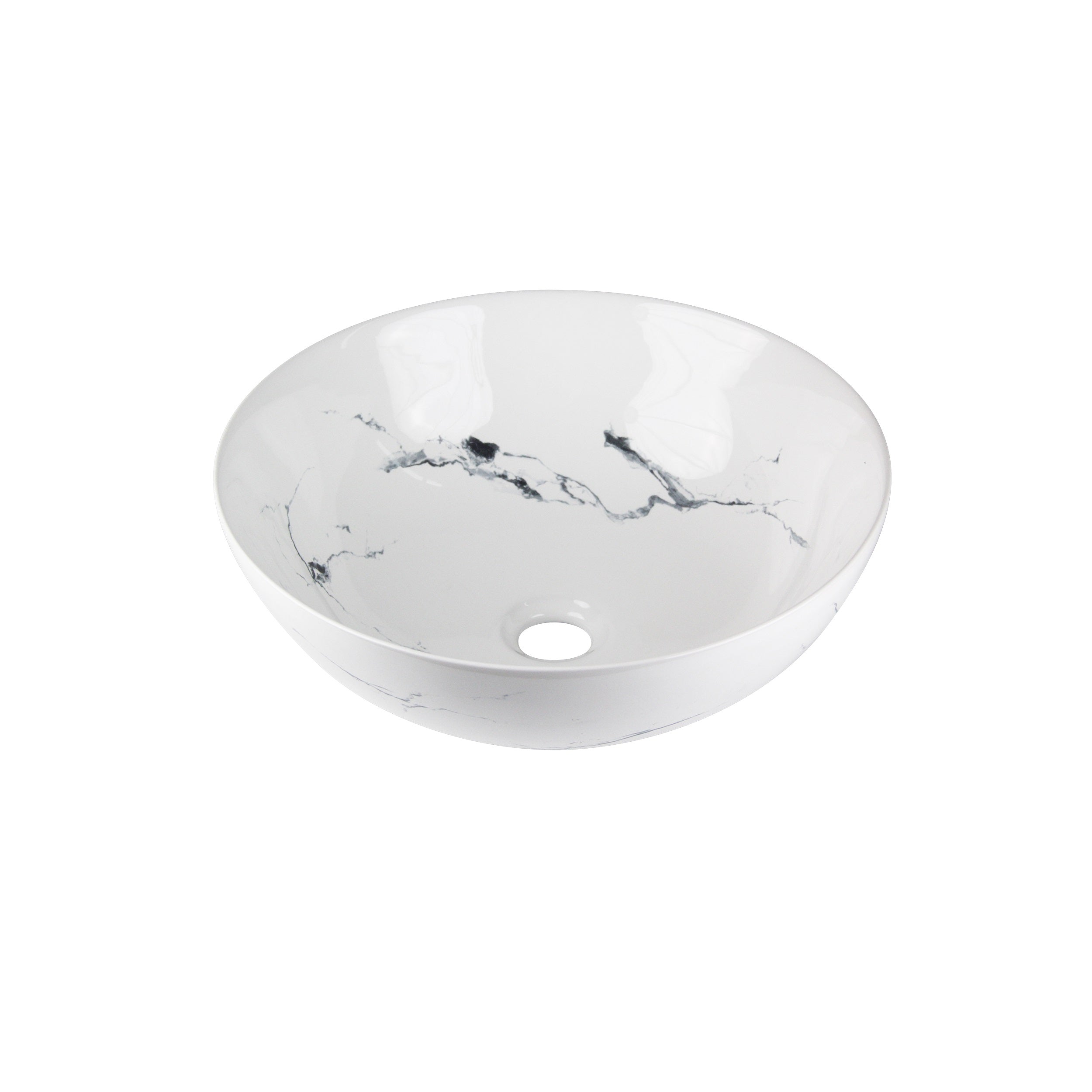 Umyvadlo DAKOTA na desku 400x400x150 mm světle matné bílé