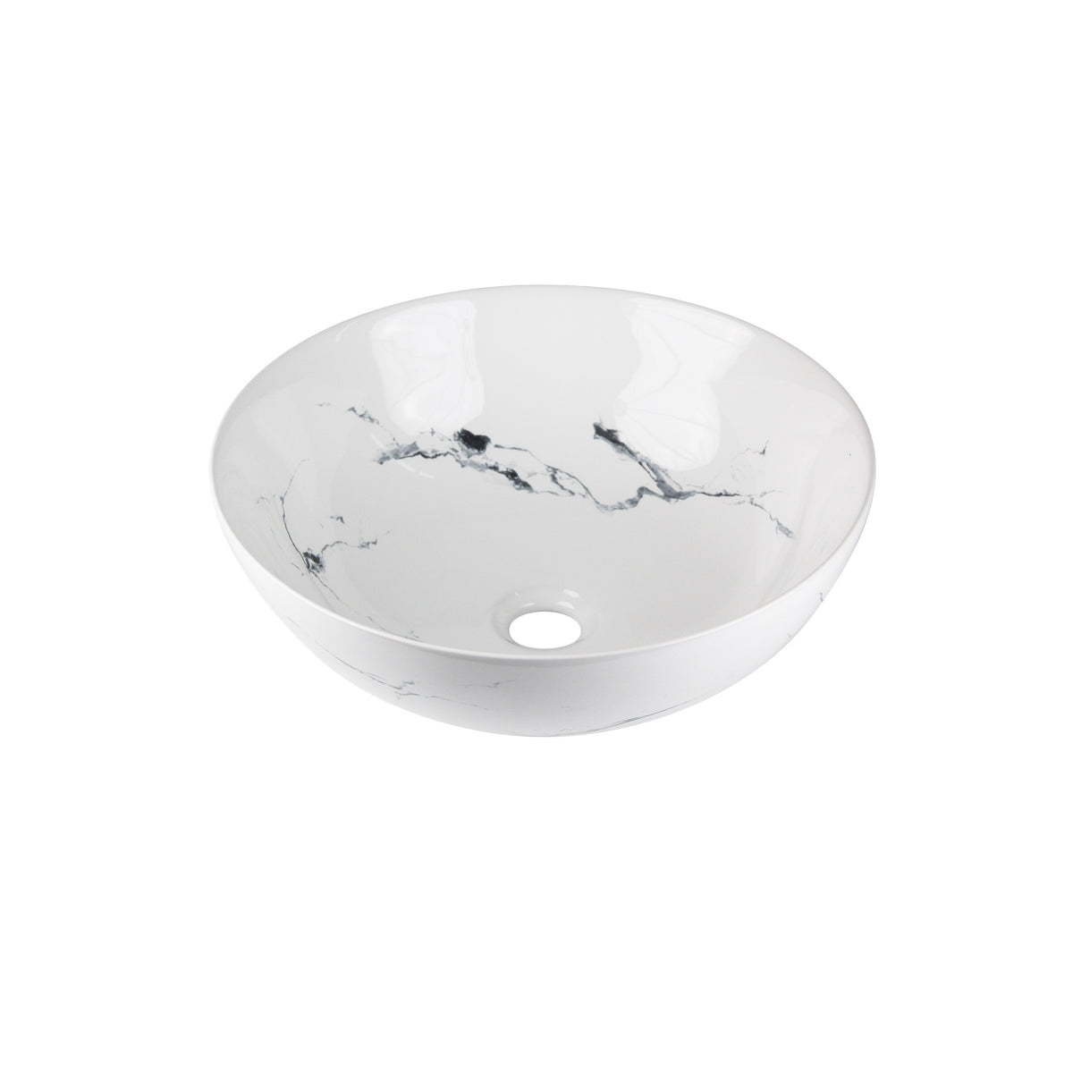 DAKOTA lavabo de encimera 400×400×150 mm, blanco claro