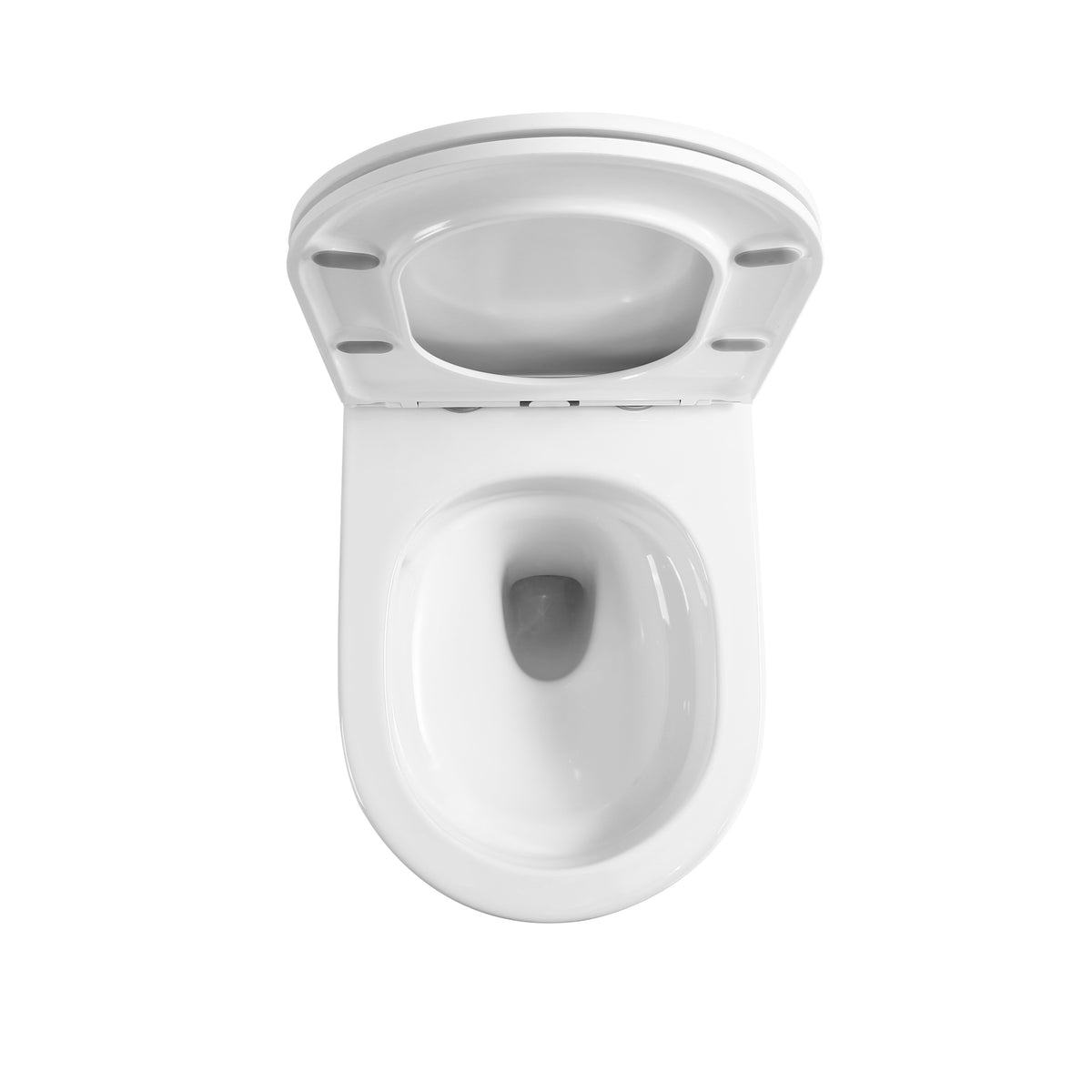 EDGE inodoro suspendido con asiento Soft-close (descarga Tornado)