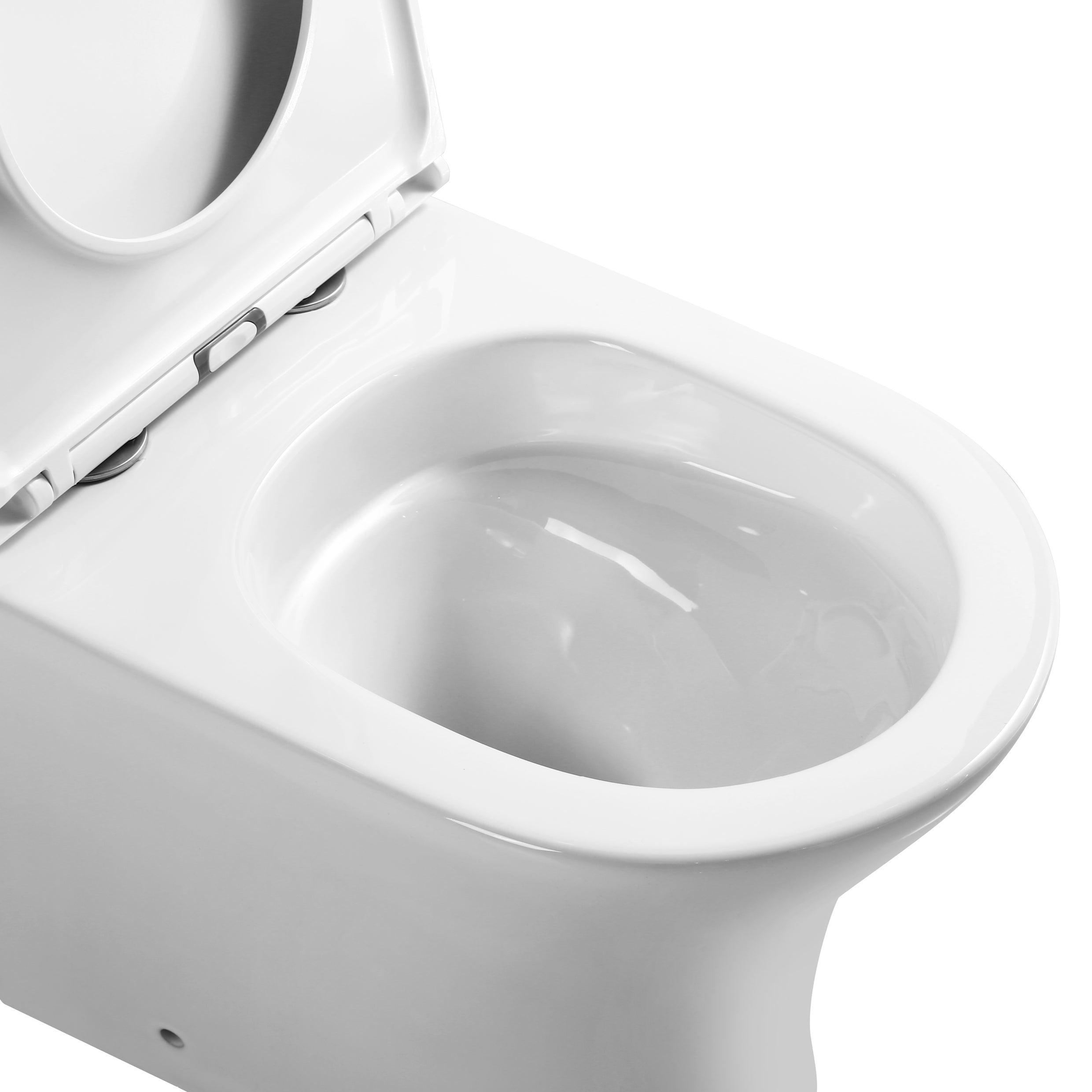 Zestaw DAKOTA: stojąca toaleta z deską wolnoopadającą + spłuczka (spłuczka Tornado)