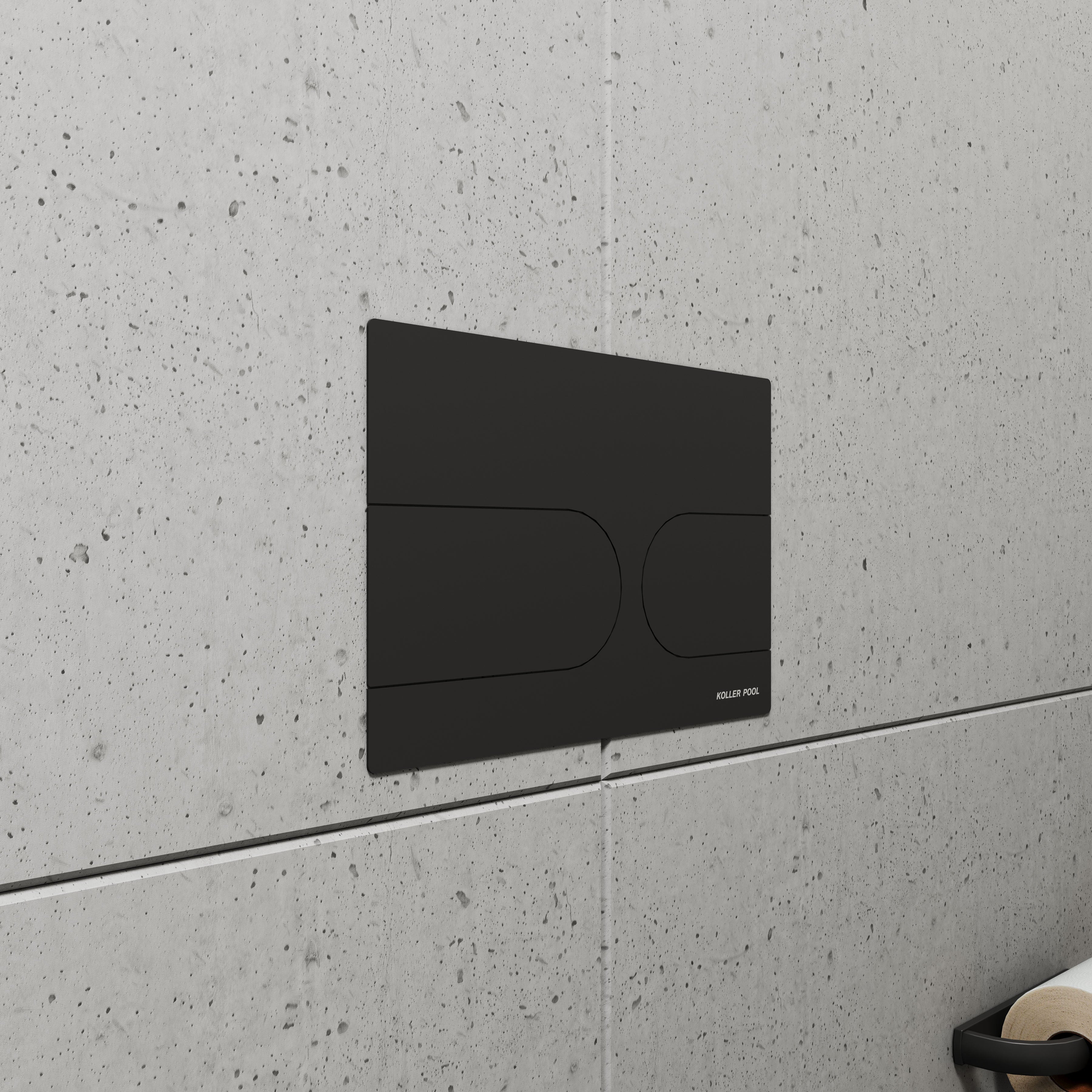 Panel de descarga PROXIMA M negro mate