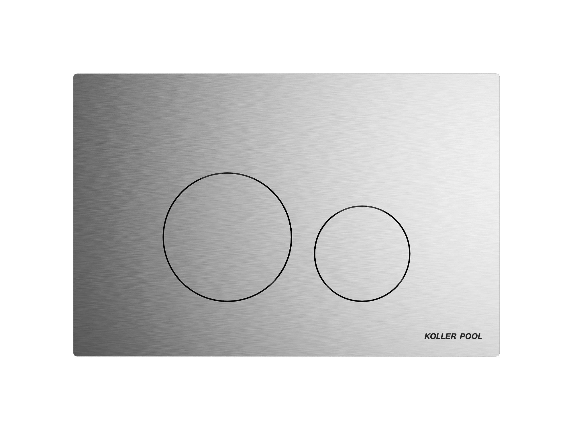 AQUA M Spülkasten aus poliertem Aluminium