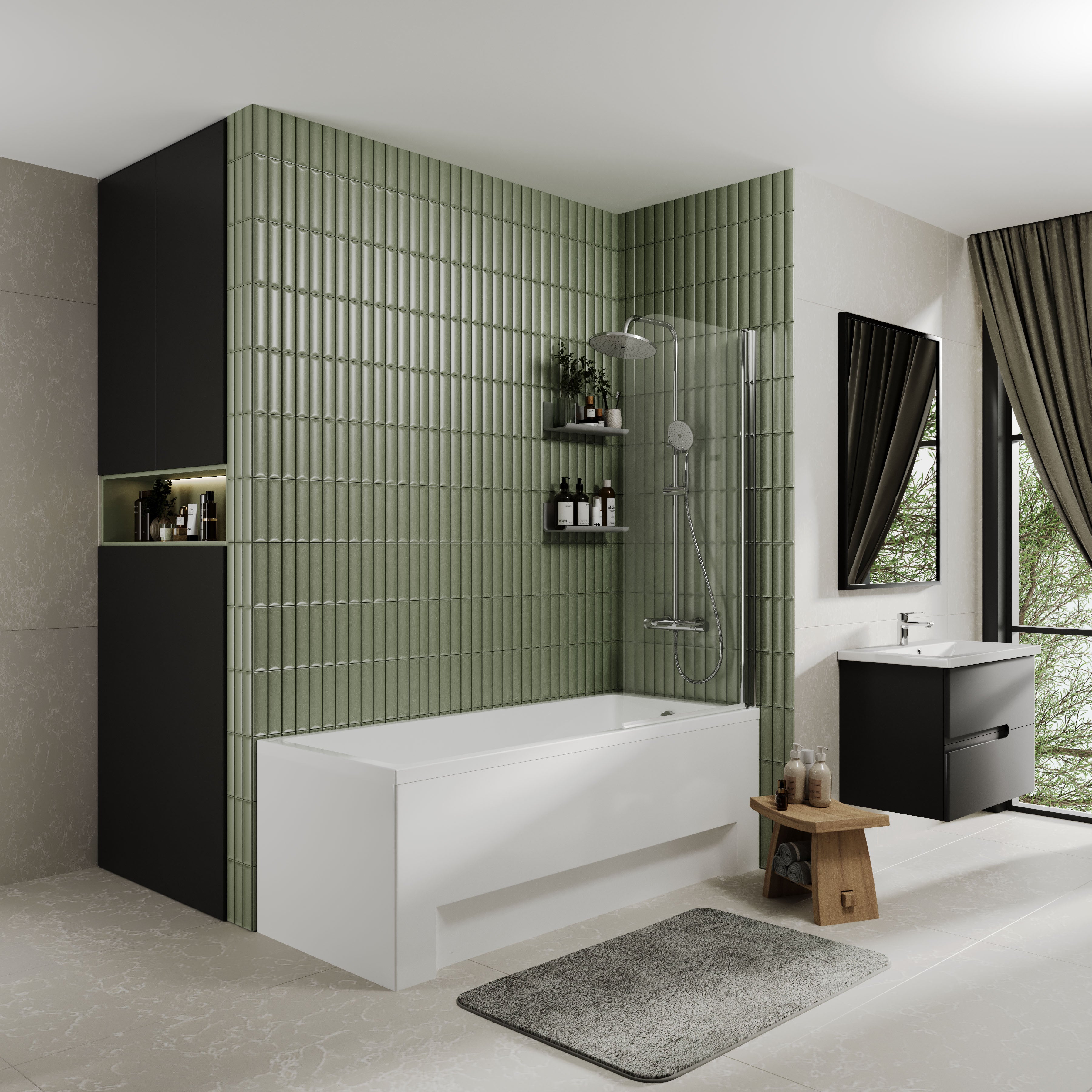 Bathtub Basis 170x75 (with legs)