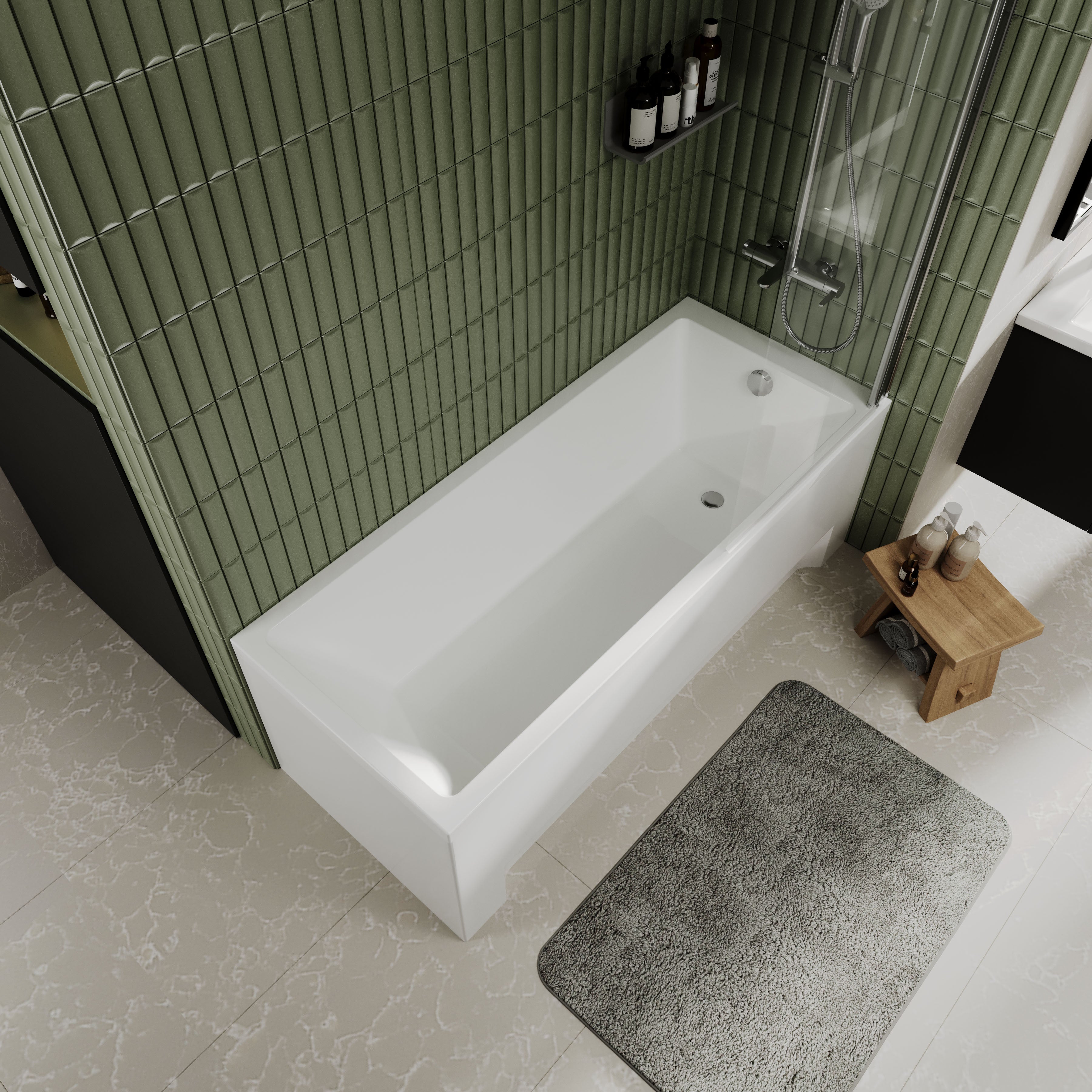 Bañera Basis 180x80 (con patas)