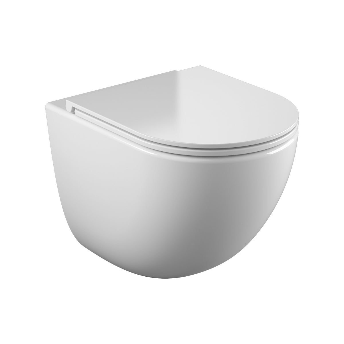 ROUND PRO Smart wall-hung toilet with Soft-close seat (Tornado 3.0 flush)