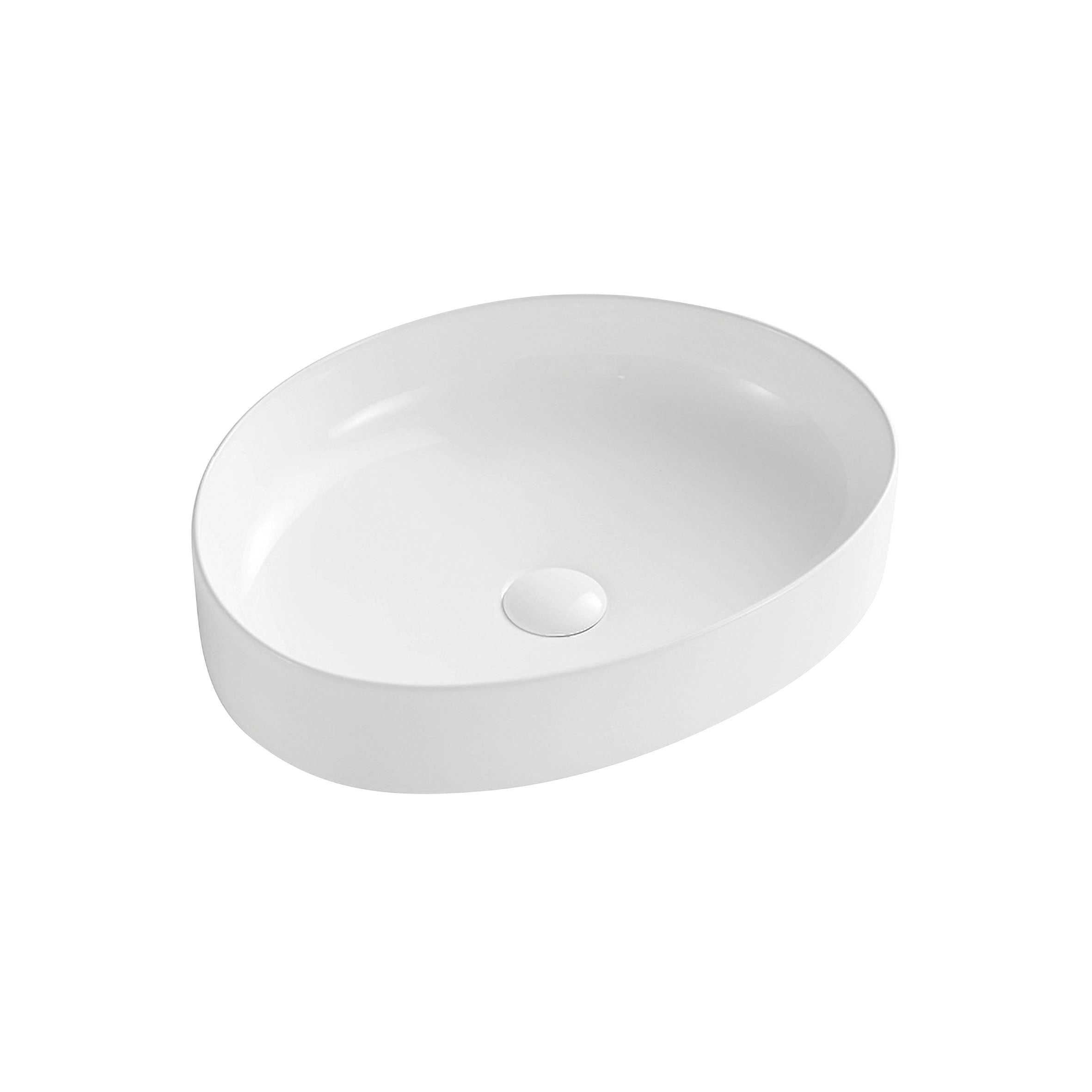 Umyvadlo PURE na desku 500x450x125 mm