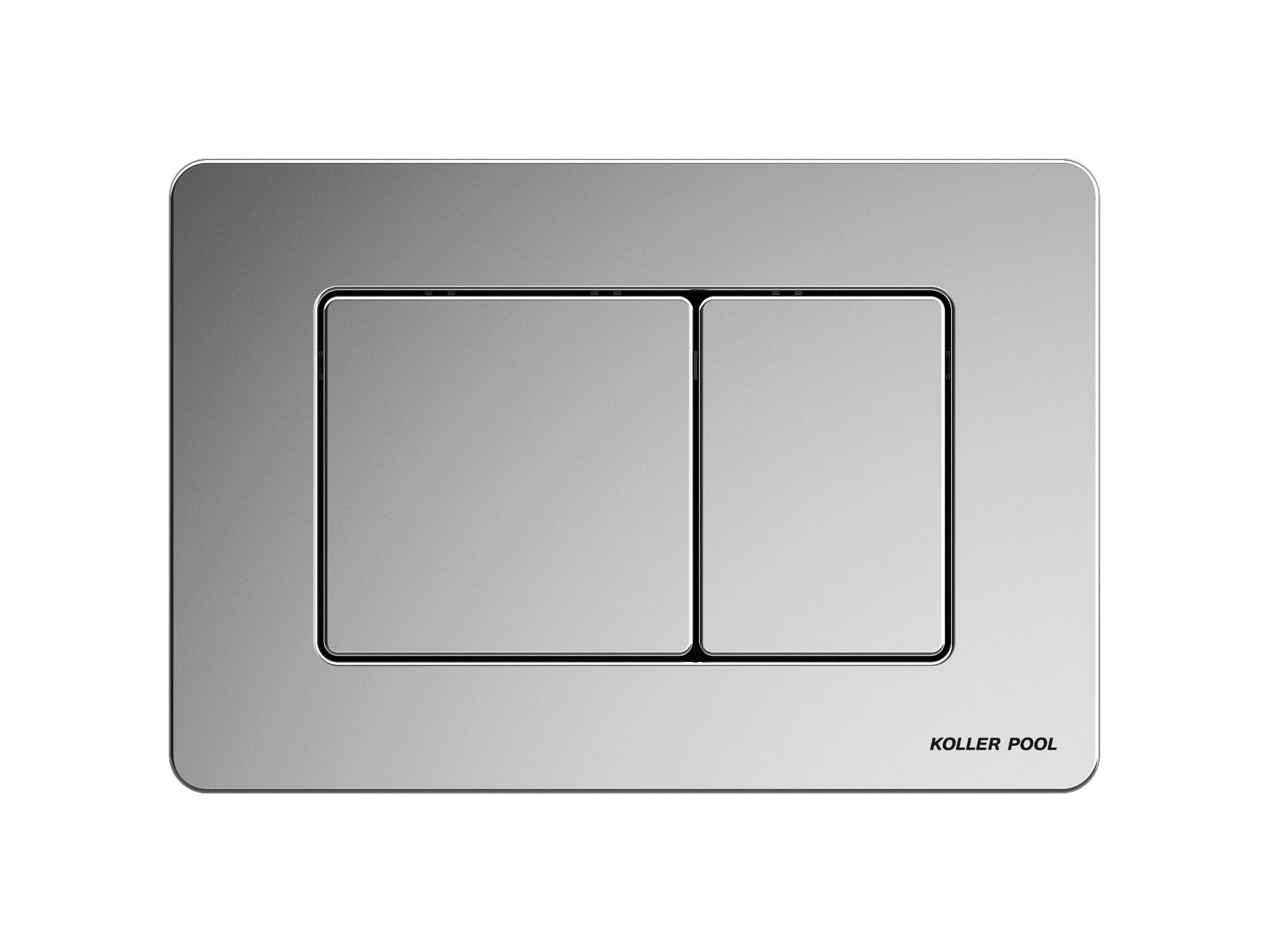 Panel spłukujący TERA M chrom