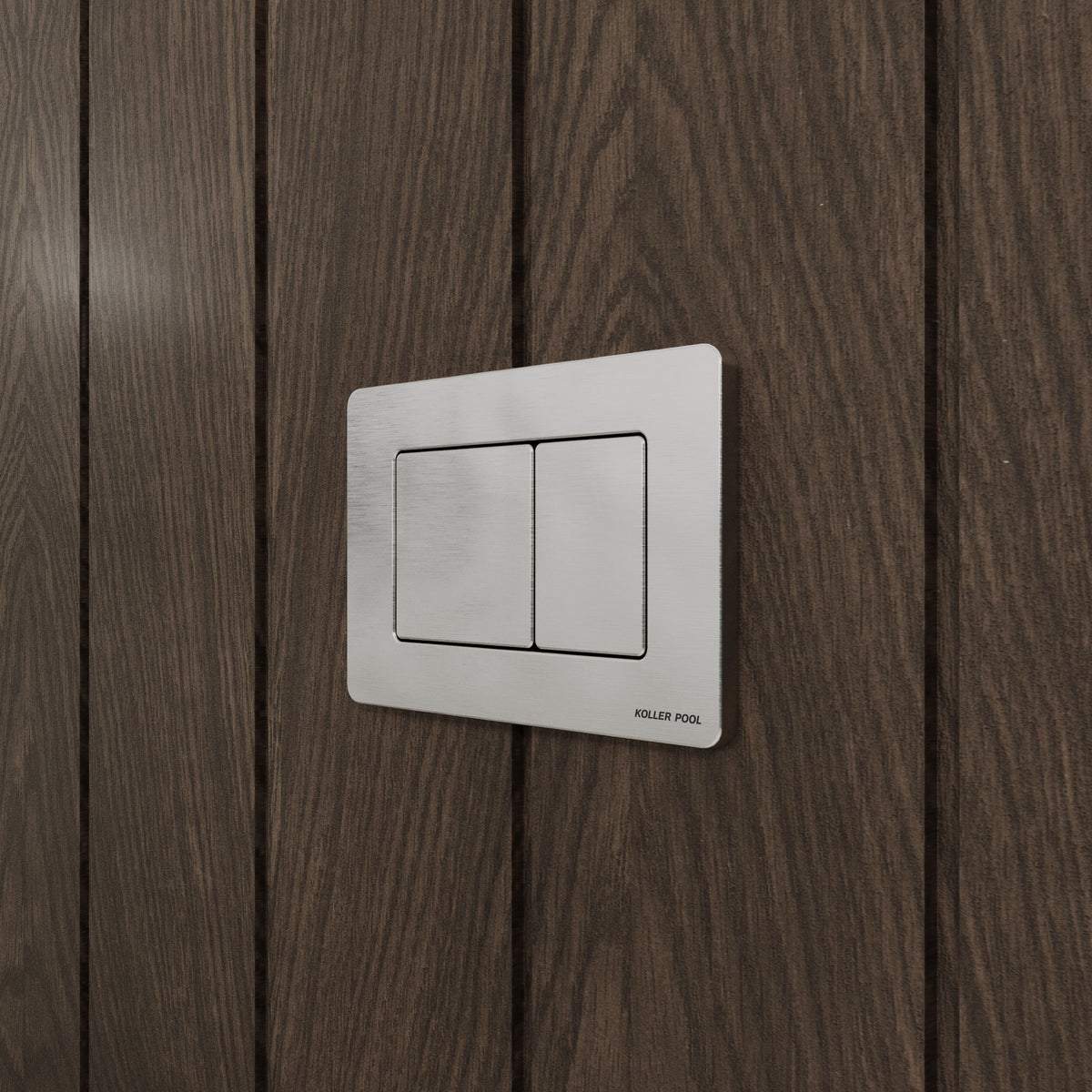 Ovládací tlačítko TERA M polished aluminum