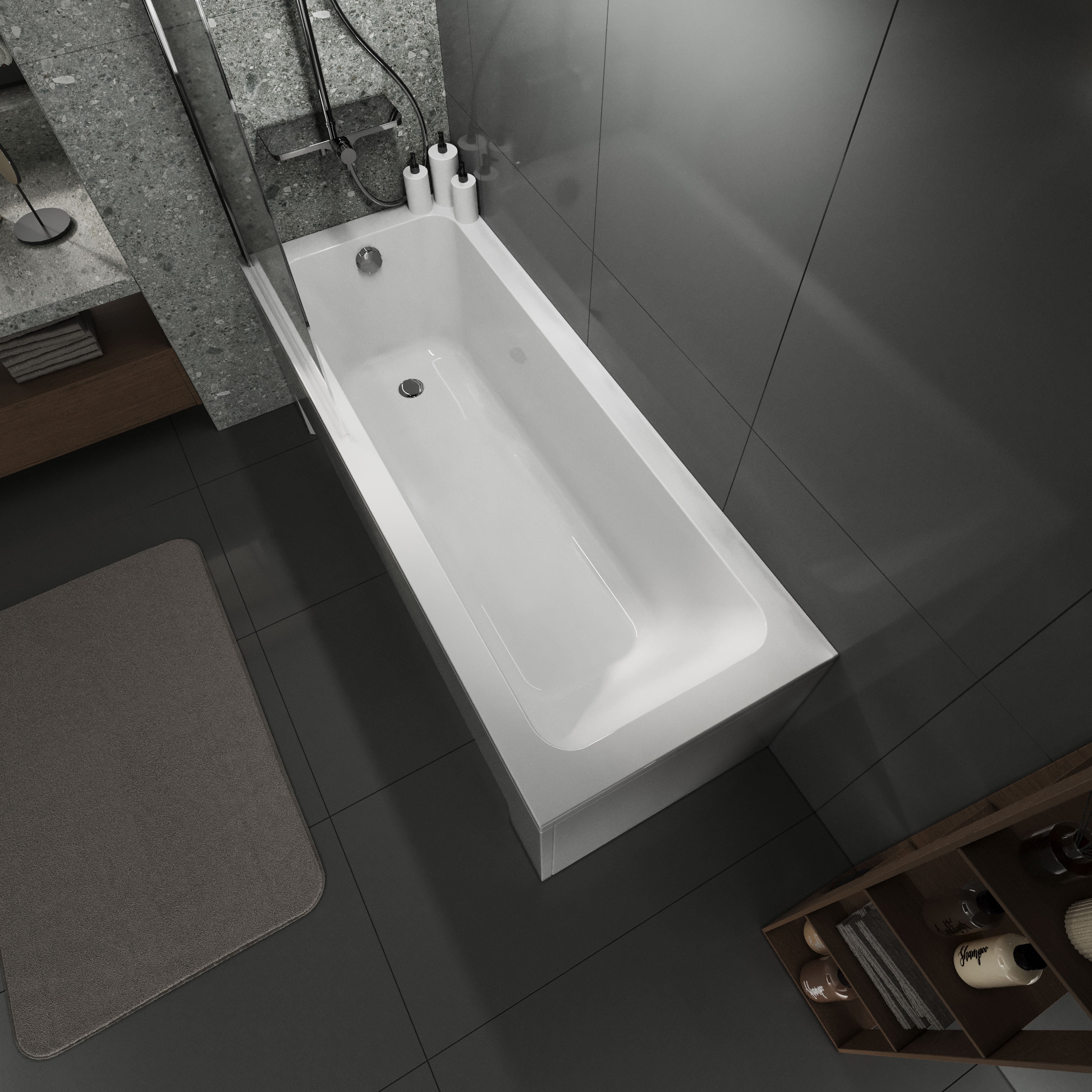 Bathtub Kvadro 170x70