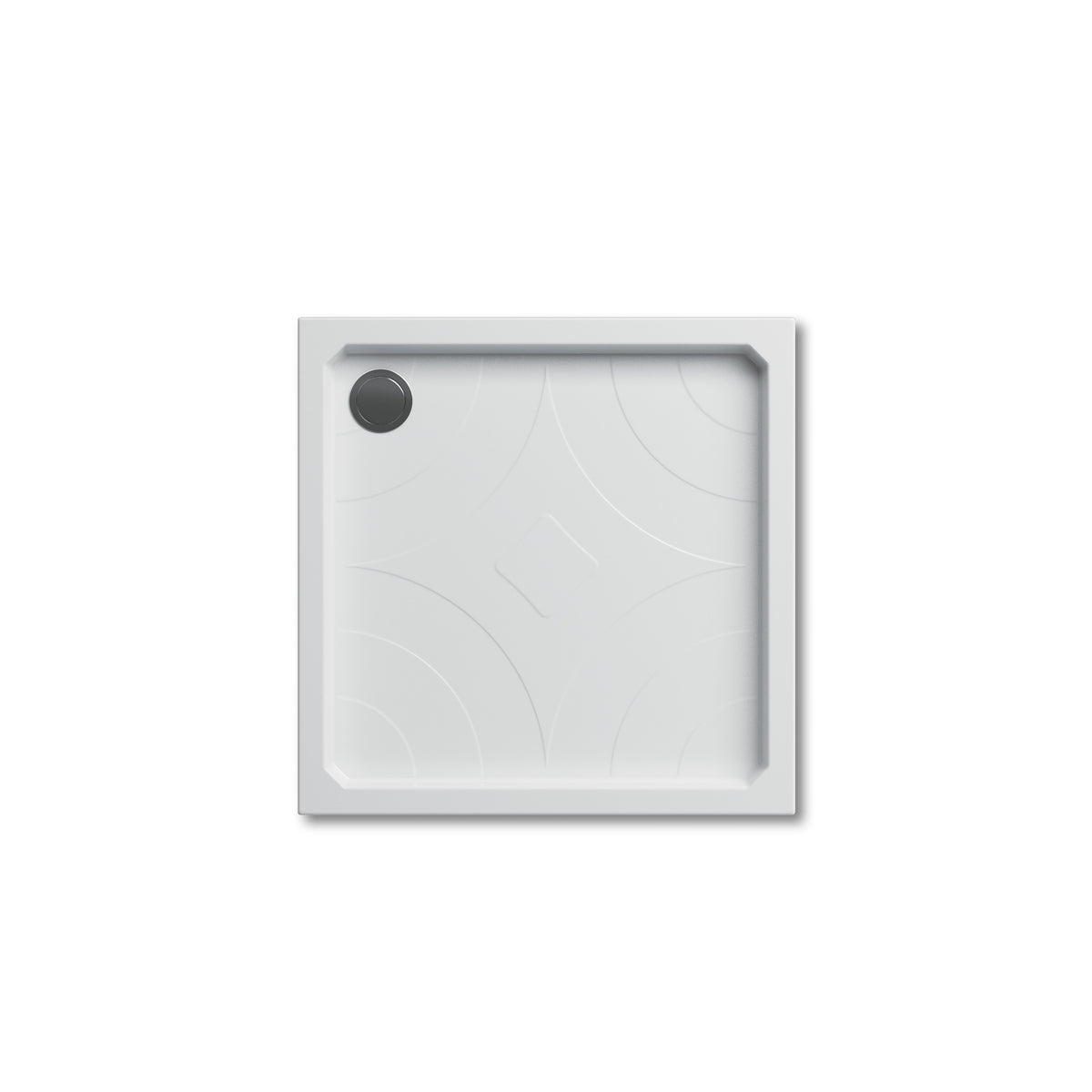Grace acrylic shower tray 90x90, square